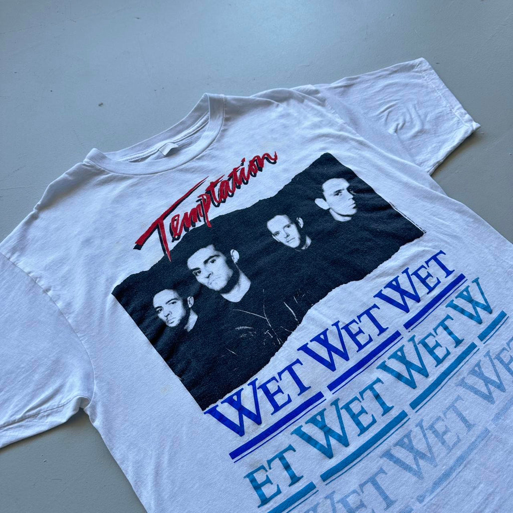 Wet Wet Wet 80s Vintage T-shirt - Large
