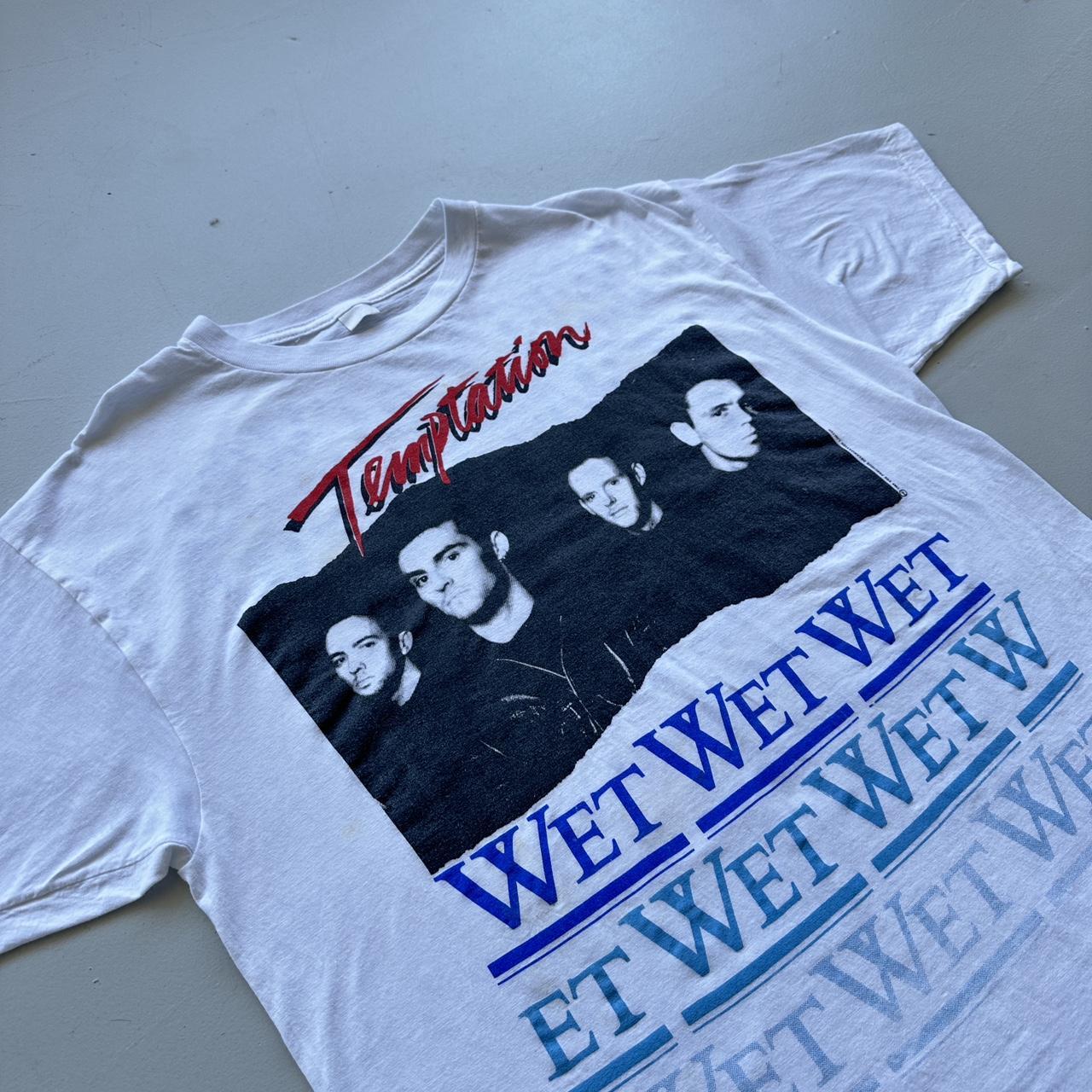 Wet Wet Wet 80s Vintage T-shirt - Large