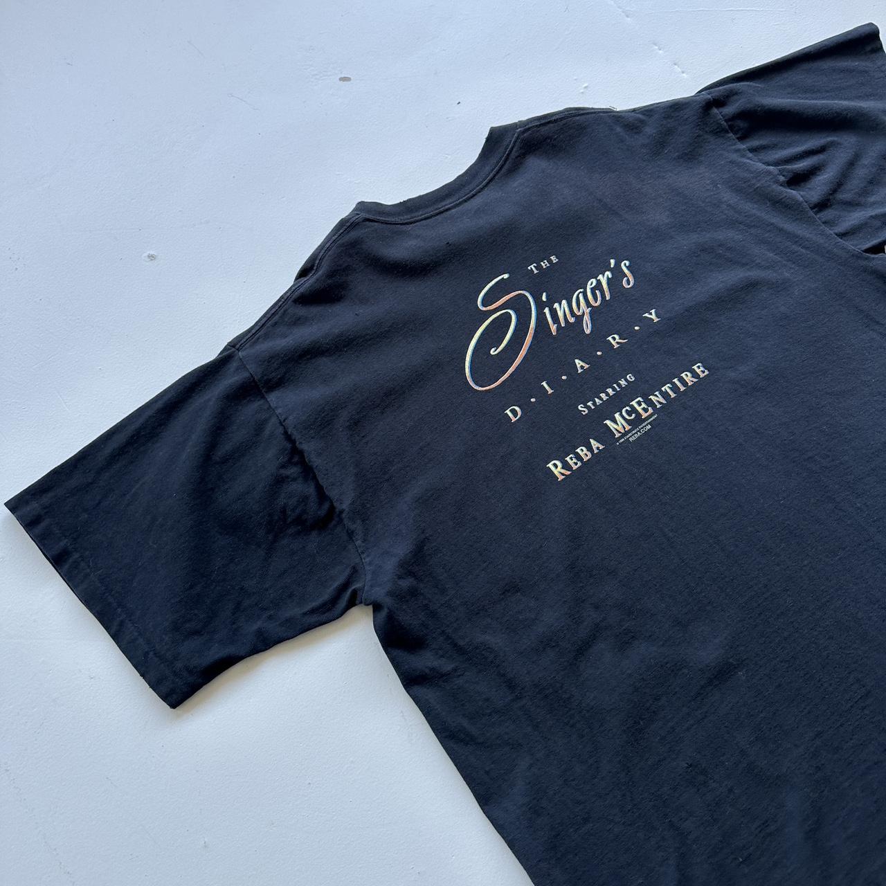 Reba McEntire Black 90s Vintage T-shirt - XL
