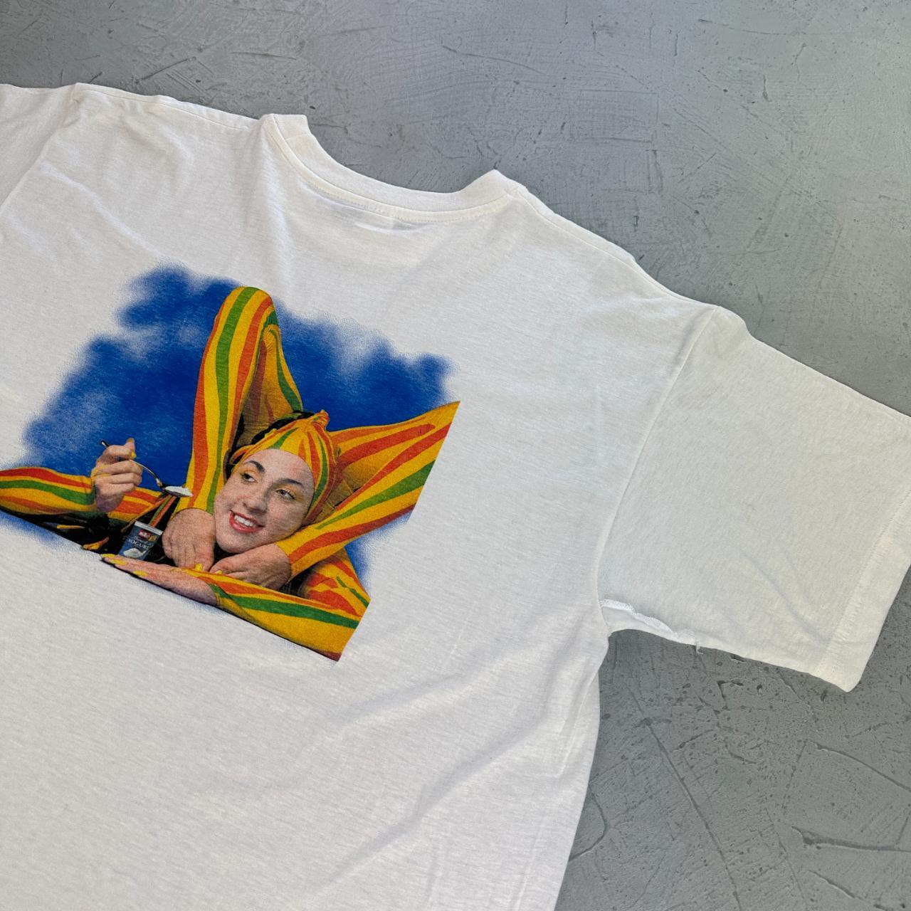 Müller Corner Yogurts White 90s vintage T-shirt - Large