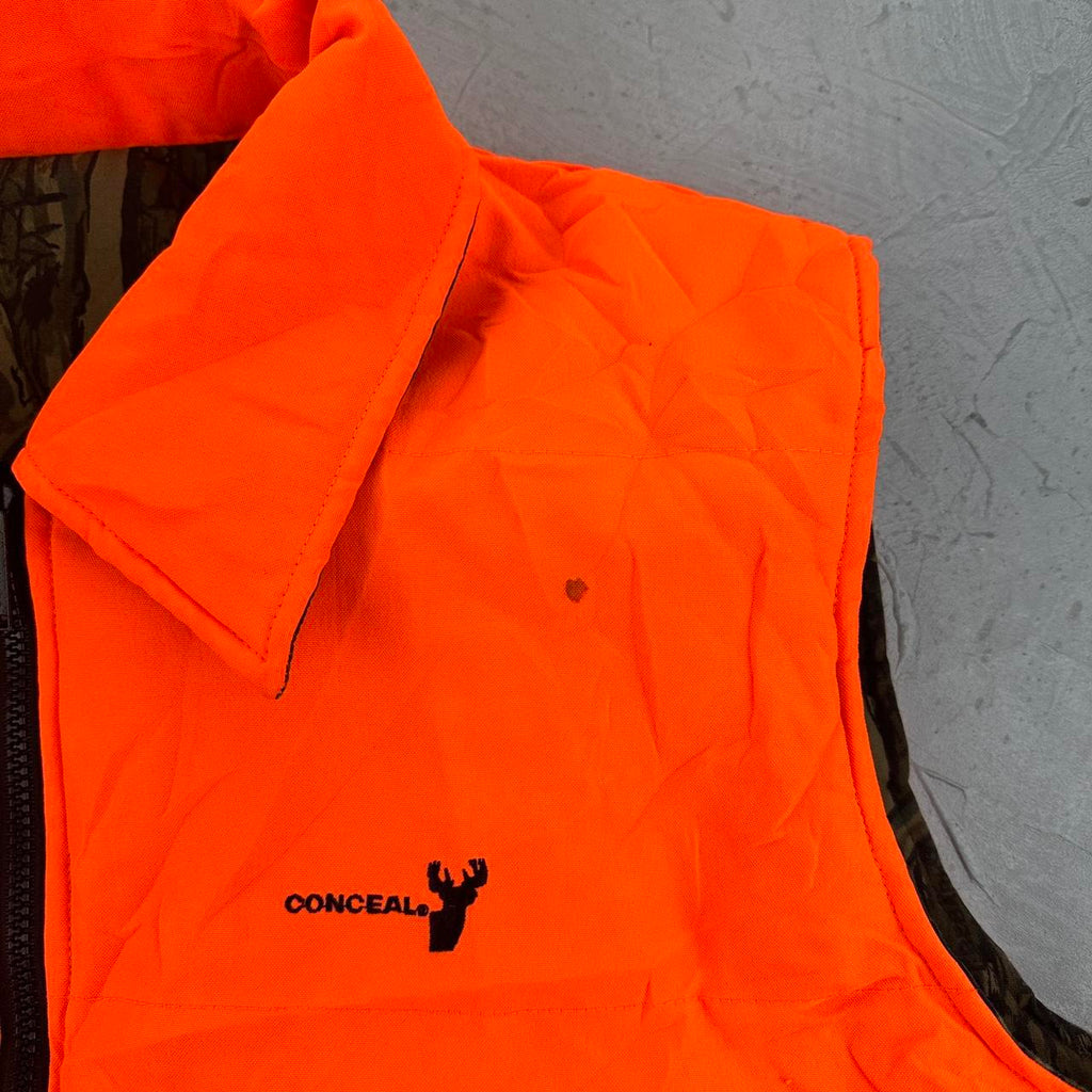 Real Tree Reversible Canvas Hunting Vest - XL