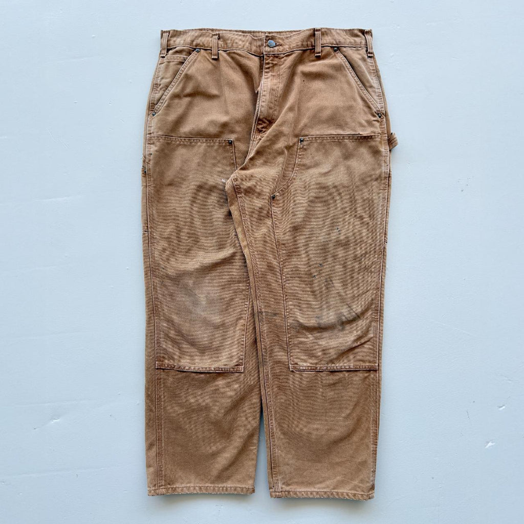 Hamilton Brown Carhartt Double Knee Vintage Carpenter Pants - 35" x 28"