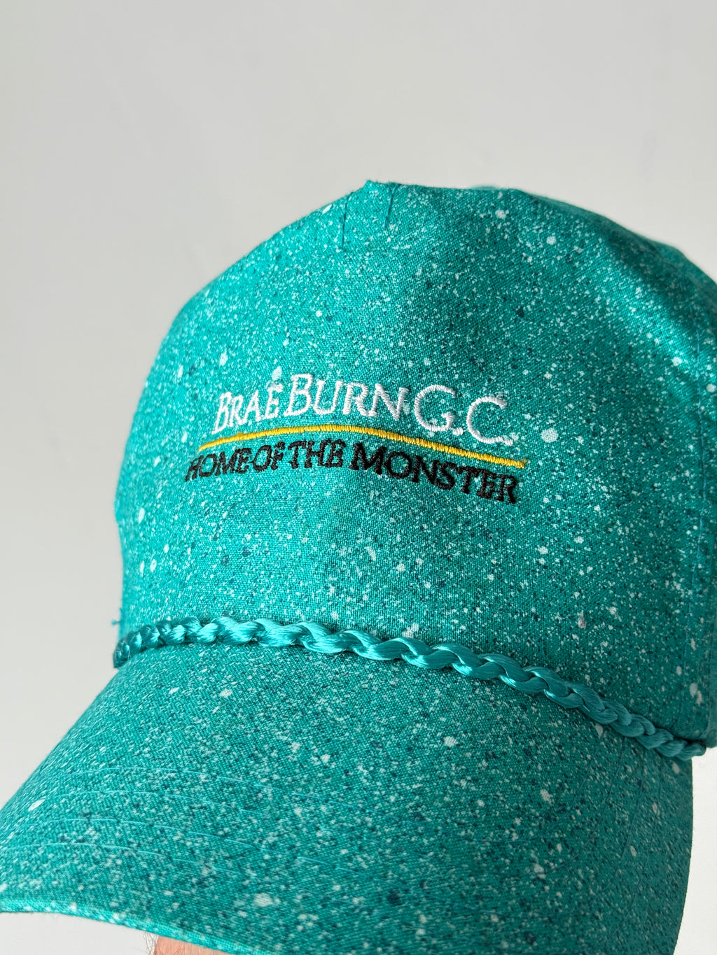 Blue Home of the Monster Vintage Cotton SnapBack Trucker Cap