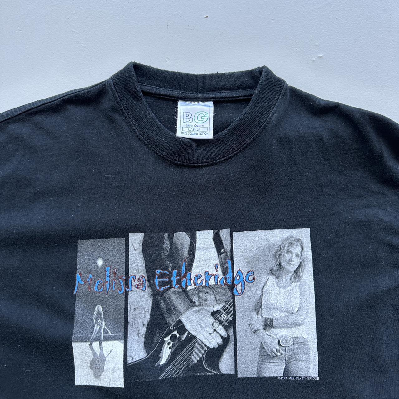 Melissa Etheridge Black 00s Vintage T-shirt - Large