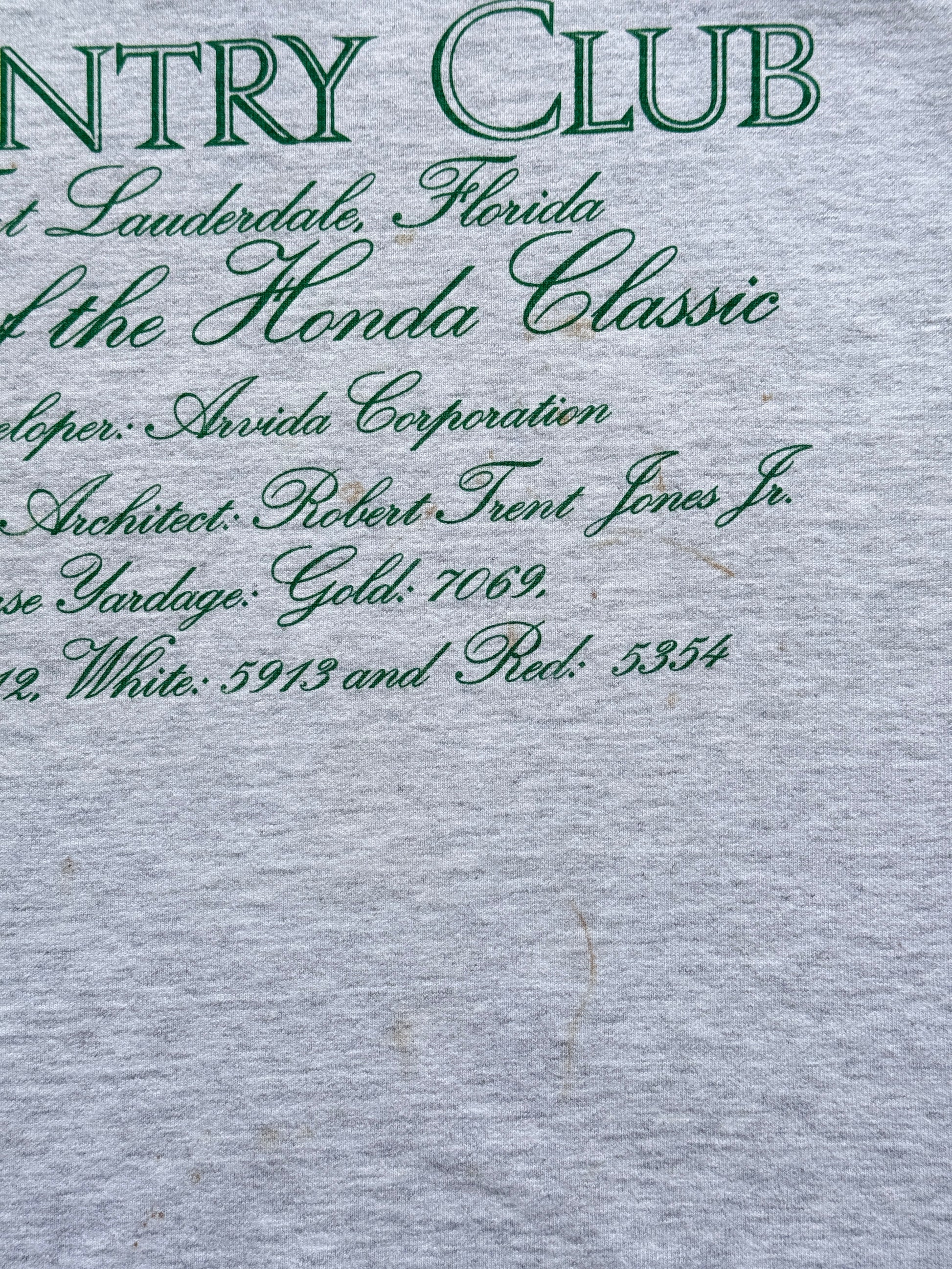 Grey Weston Hills 90's Vintage Graphic Single Stitch Americana T-Shirt - Medium