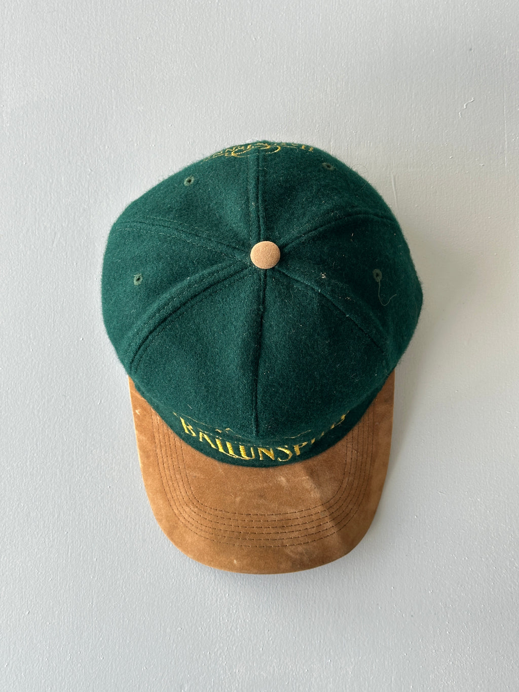 Green Ballunspitze Sporthotel 90's Vintage SnapBack Trucker Cap