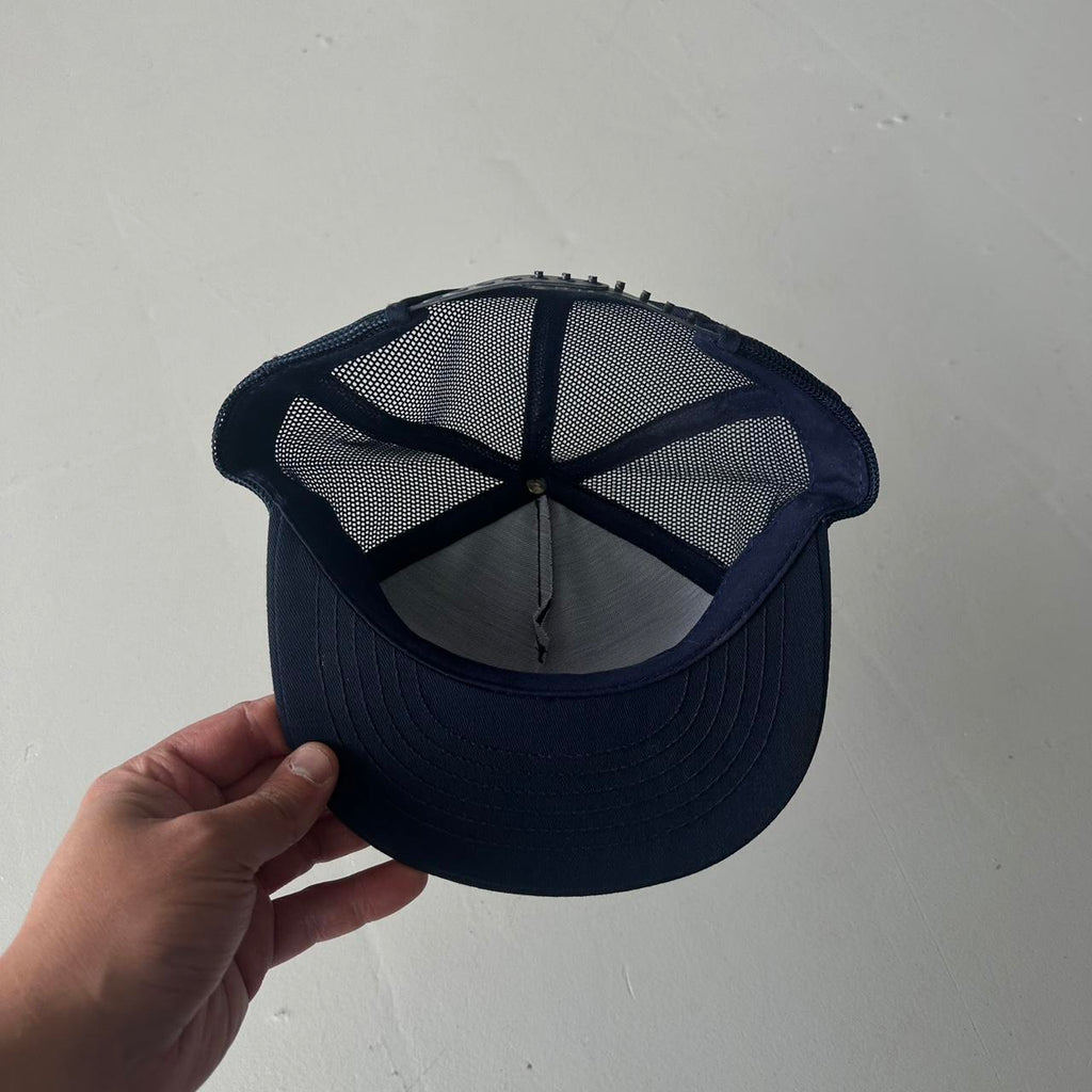 Navy OTR Tyre Service Mesh and Foam Trucker SnapBack Cap