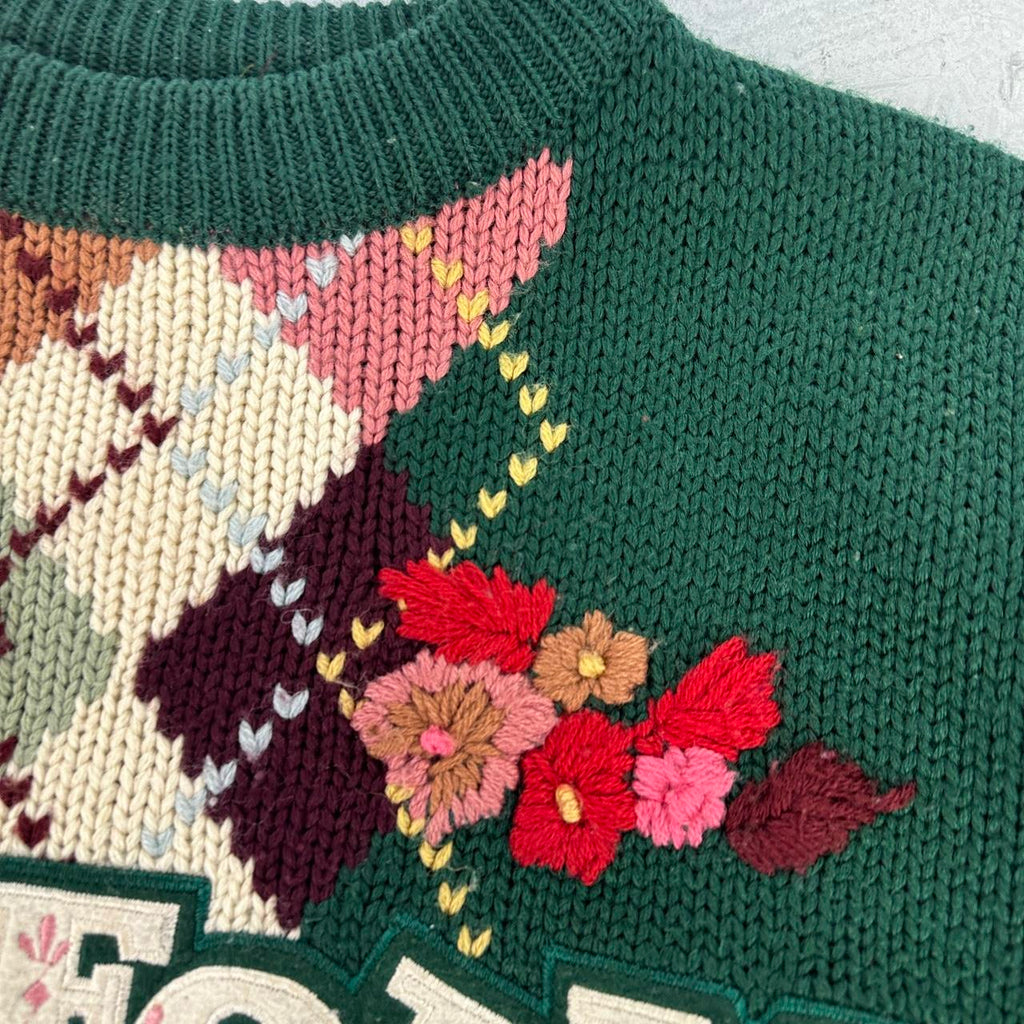 Uniform 90's Knitted Sweatshirt - Medium