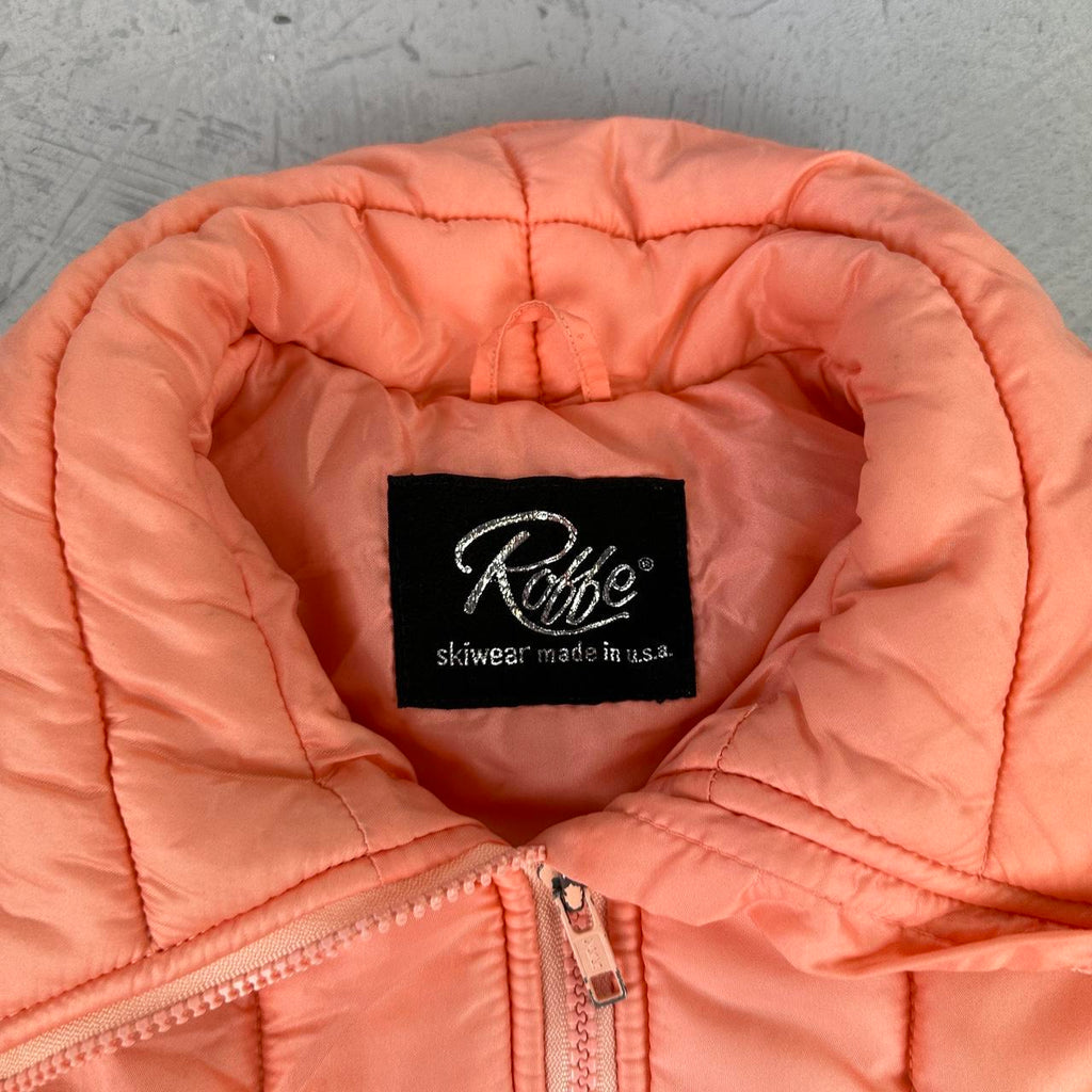 Salmon / Peach 80s vintage Ski Jacket - 6/8