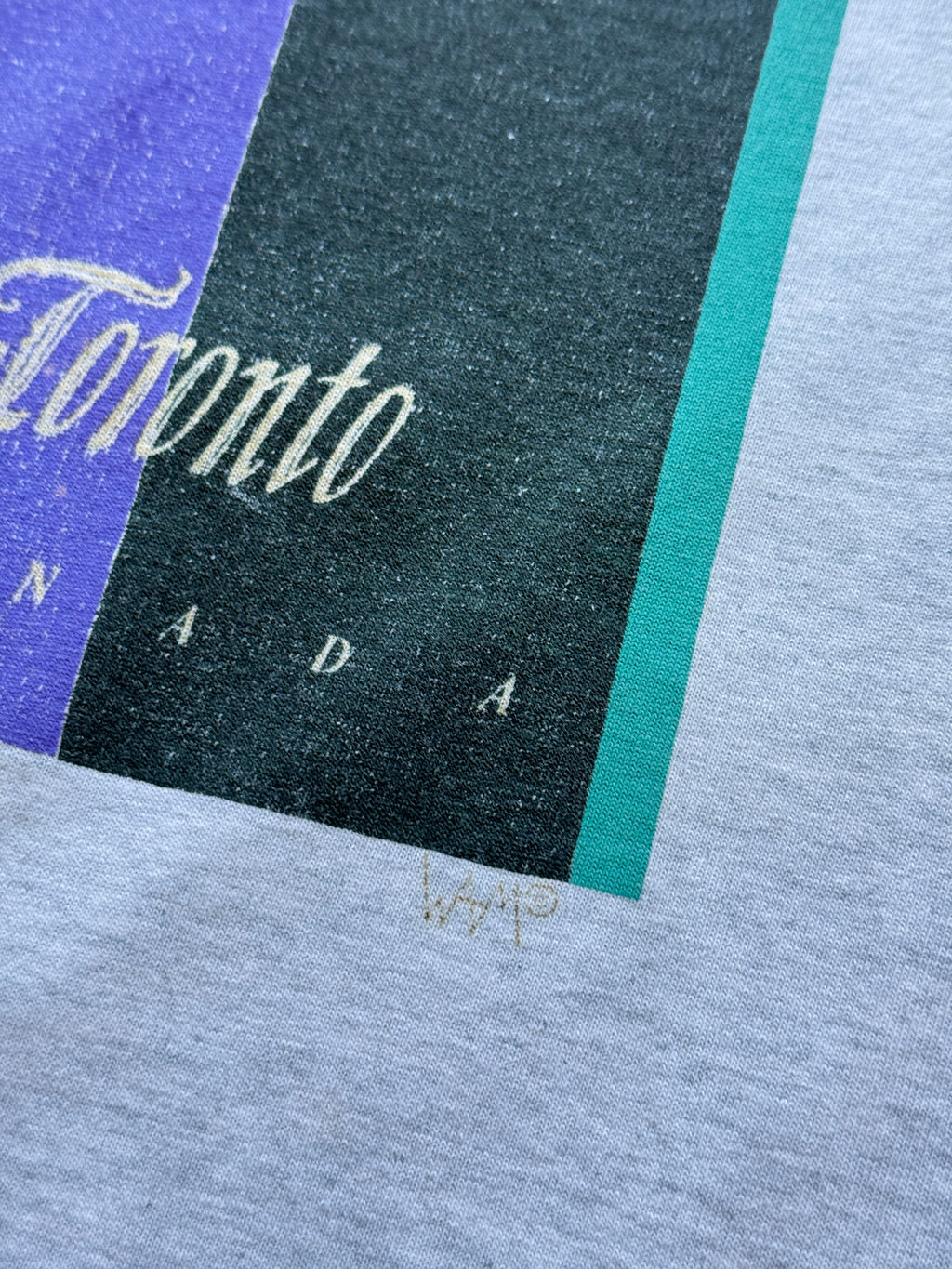 Grey Toronto Canada 90's Vintage Tourist Graphic Single Stitch T-Shirt - XL