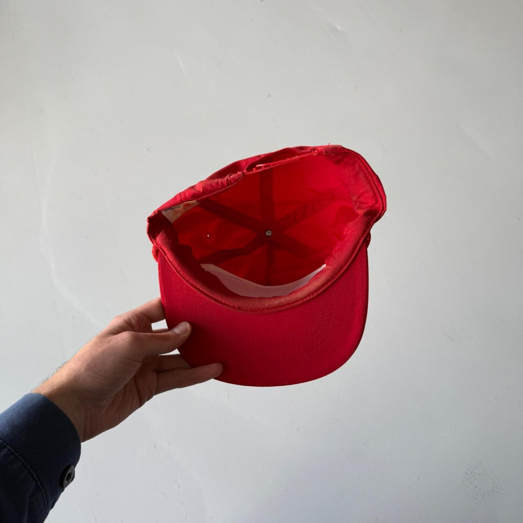 Red 104 WTQR Vintage SnapBack Trucker Cap