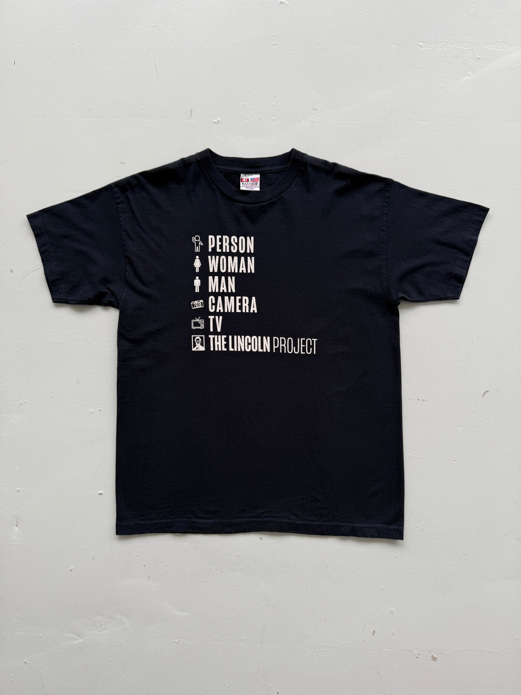 Black The Lincoln Project 00's Vintage Graphic T-Shirt - XL