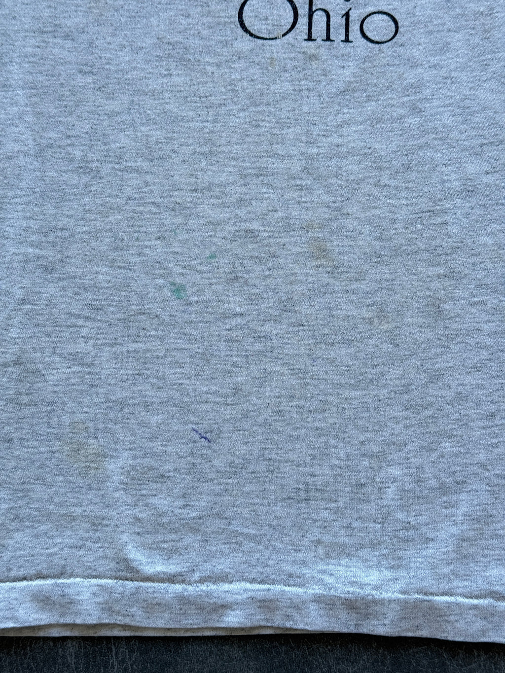 Grey Celina Ohio 90's Vintage Single Stitch Graphic T-Shirt - XXL