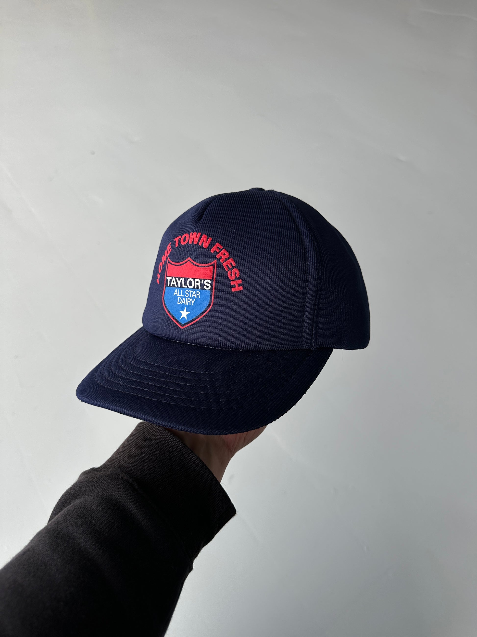 Navy Taylor's All Star Dairy Vintage SnapBack Cap