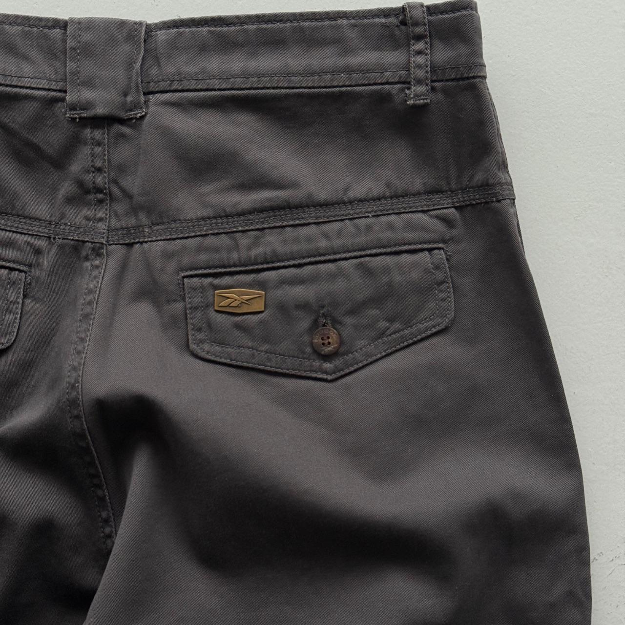 Grey Reebok 90’s Deadstock Pleated Trousers - Medium