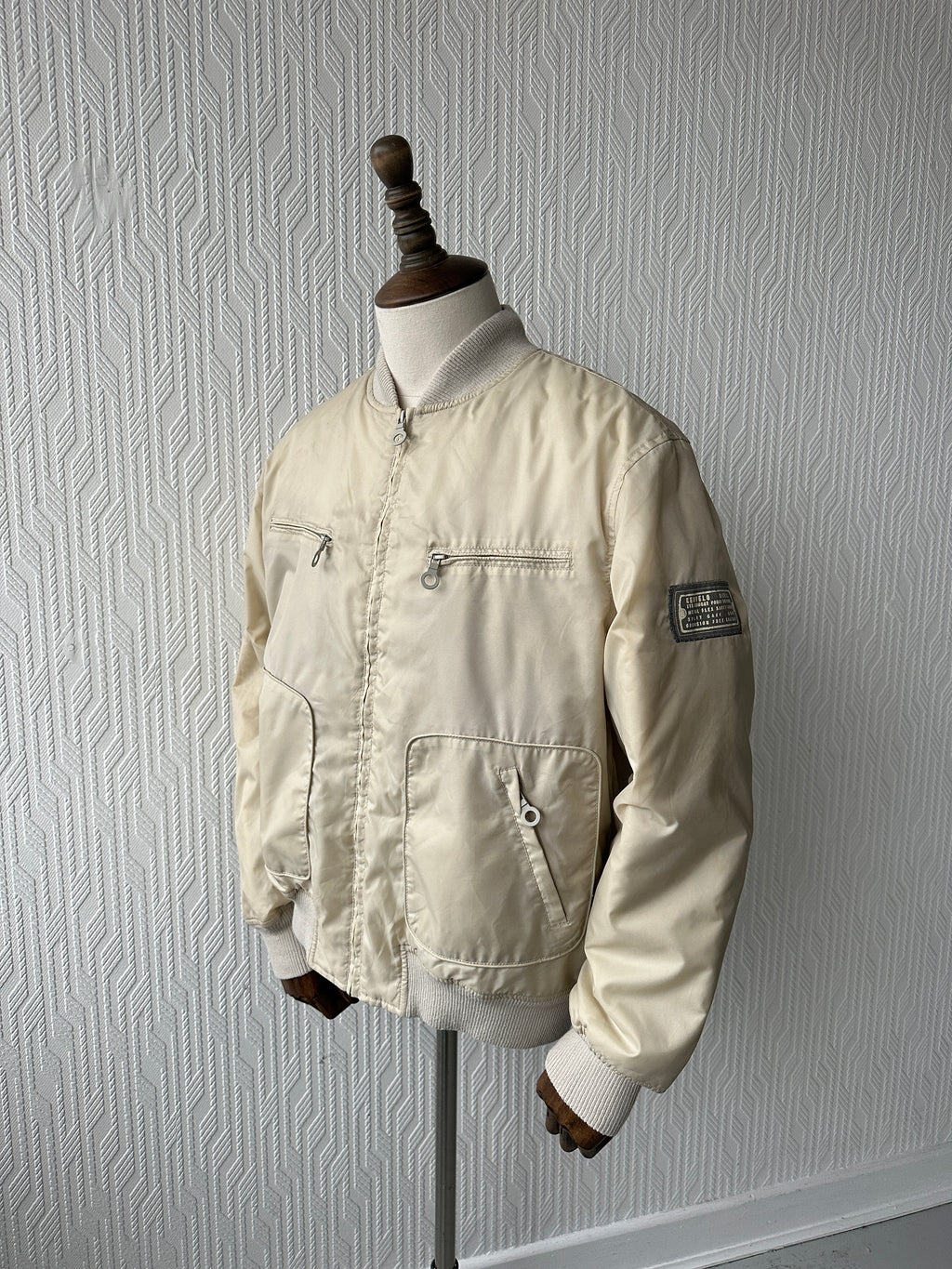Cream Kenvelo Supreme 90's Bomber Jacket - XL