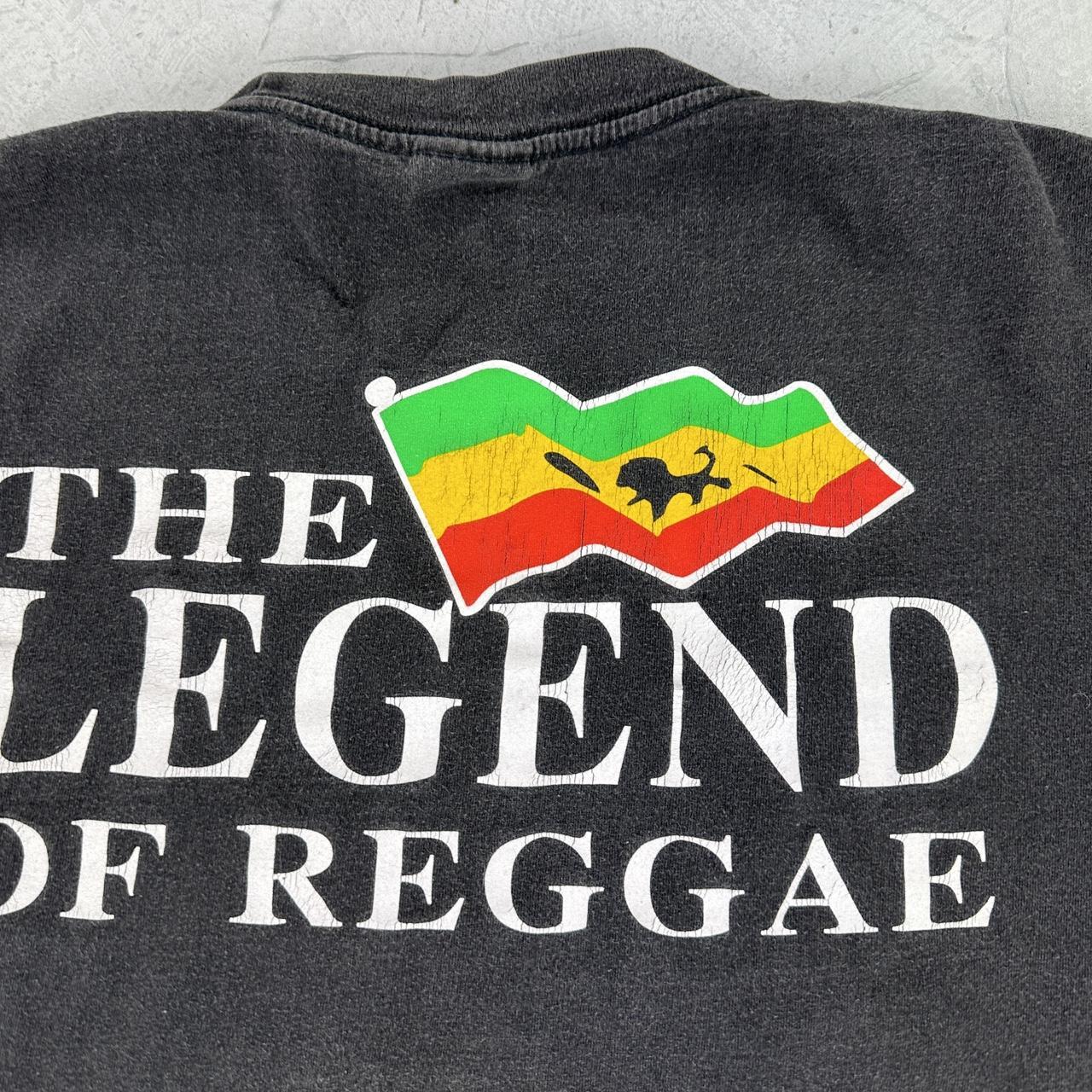 Bob Marley Black Vintage T-shirt - Large