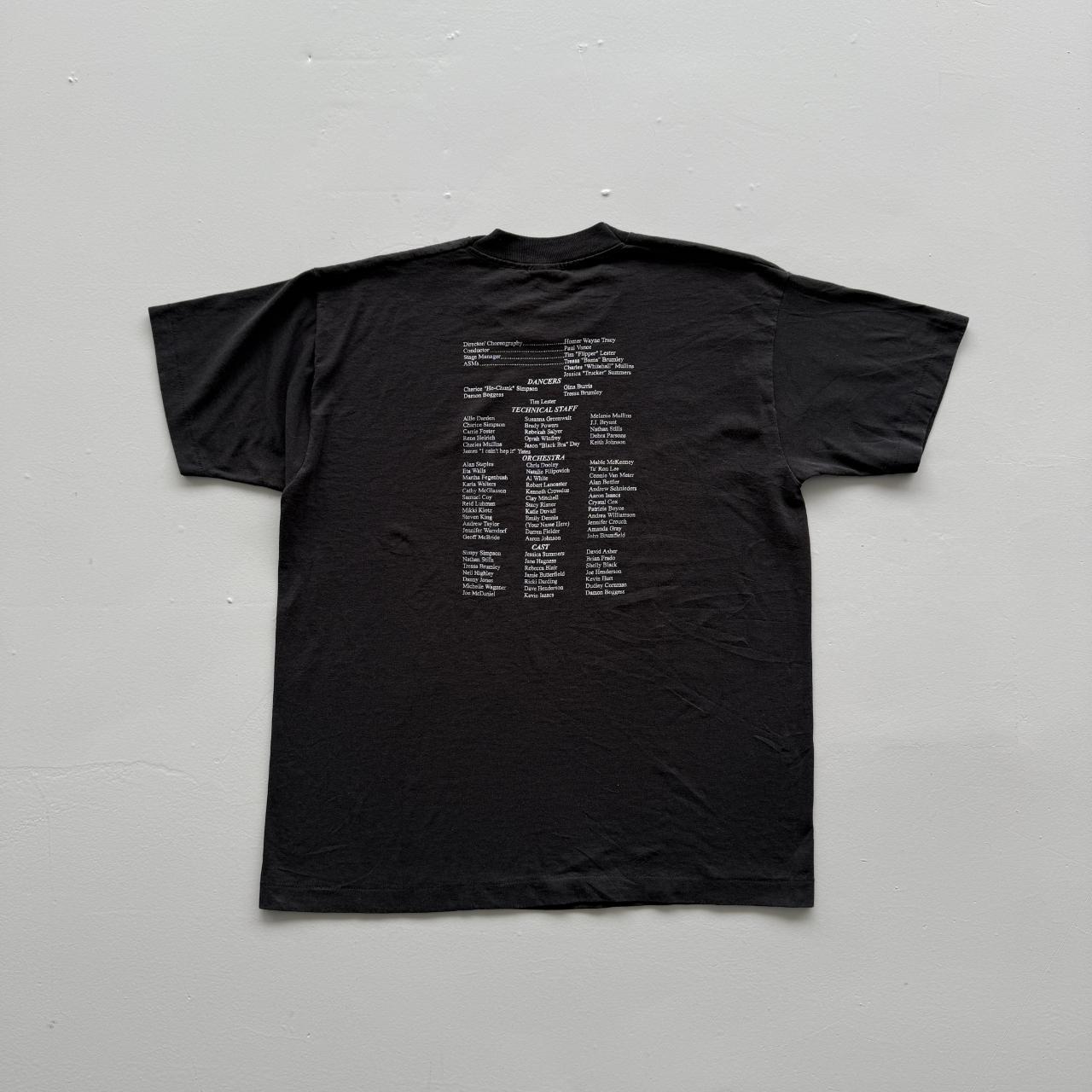 Black The Opera Vintage 90s T-shirt - XL