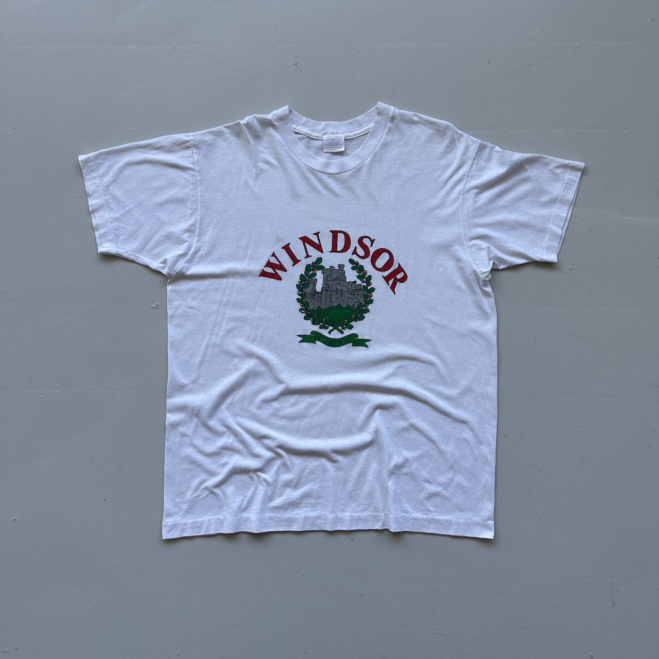 Windsor Castle London 80s/90s Americana Vintage T-shirt - Large
