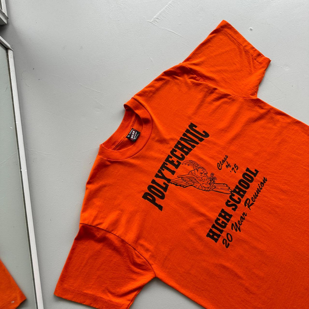 Orange Polytechnic College 90s Vintage T-shirt - XL
