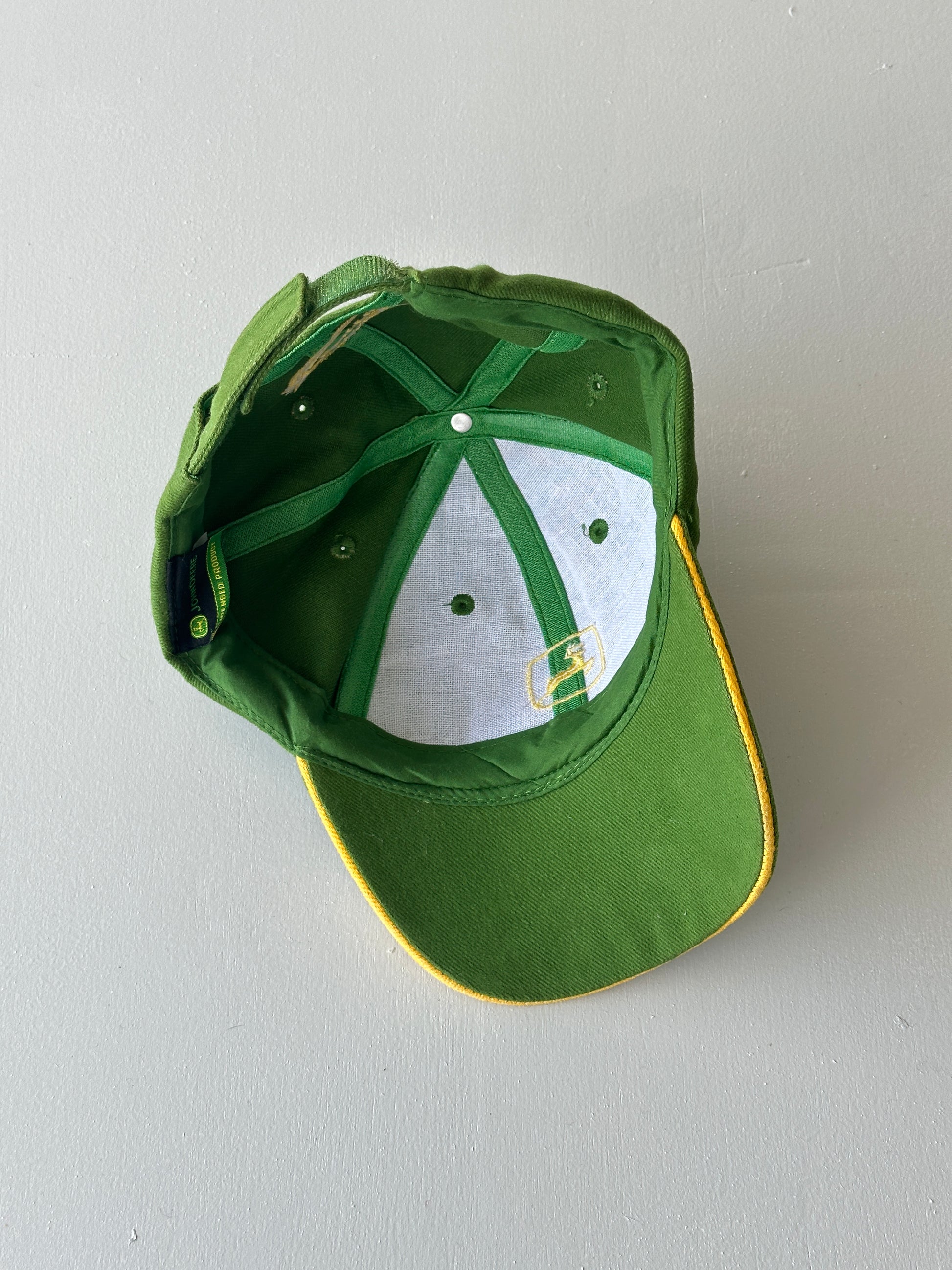 Green John Deere Owners Edition 90's Vintage SnapBack Trucker Cap