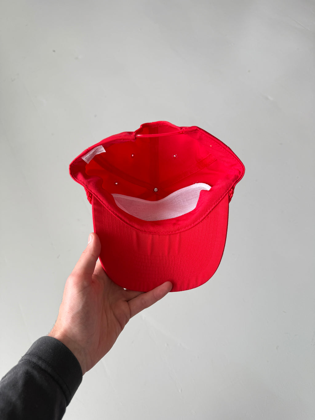 Red Columbia Freight liner Sales Vintage Cotton SnapBack Trucker Cap