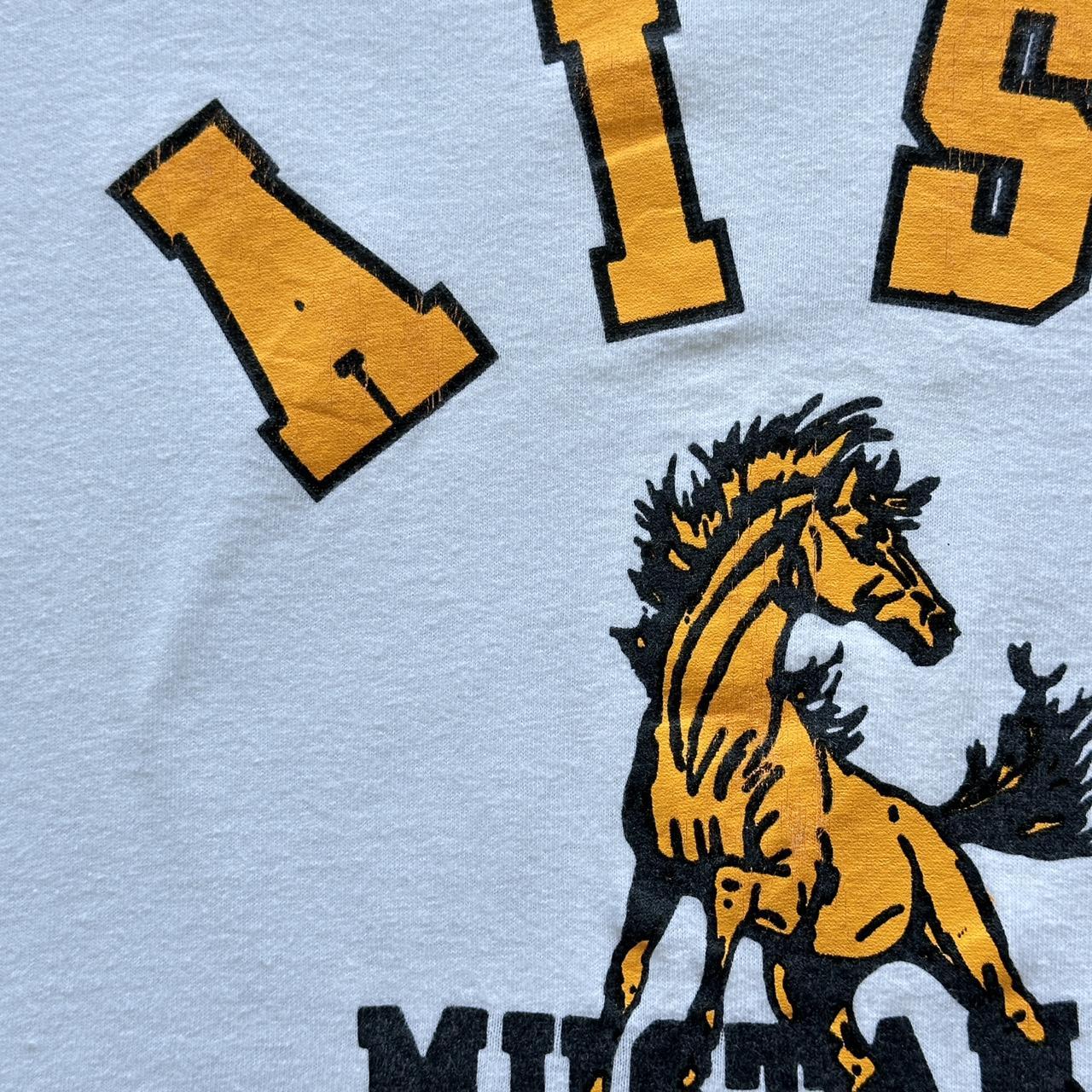 White Mustangs Vintage 90s Tour T-shirt - 2XL