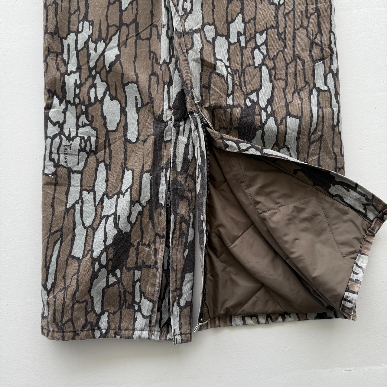 Tree Bark Gortex Camo 90s Cargo Pants - 36" x 30"