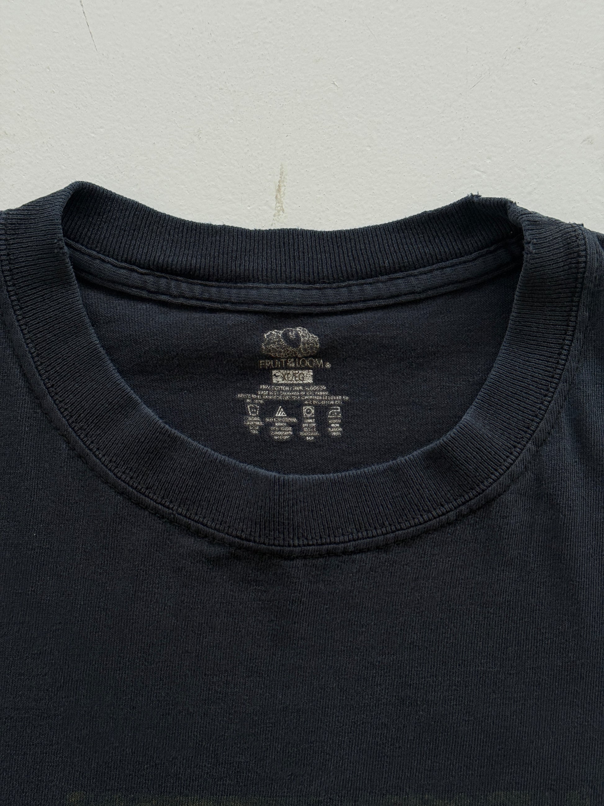 Black Metallica 00's Vintage Graphic Band T-Shirt - XL