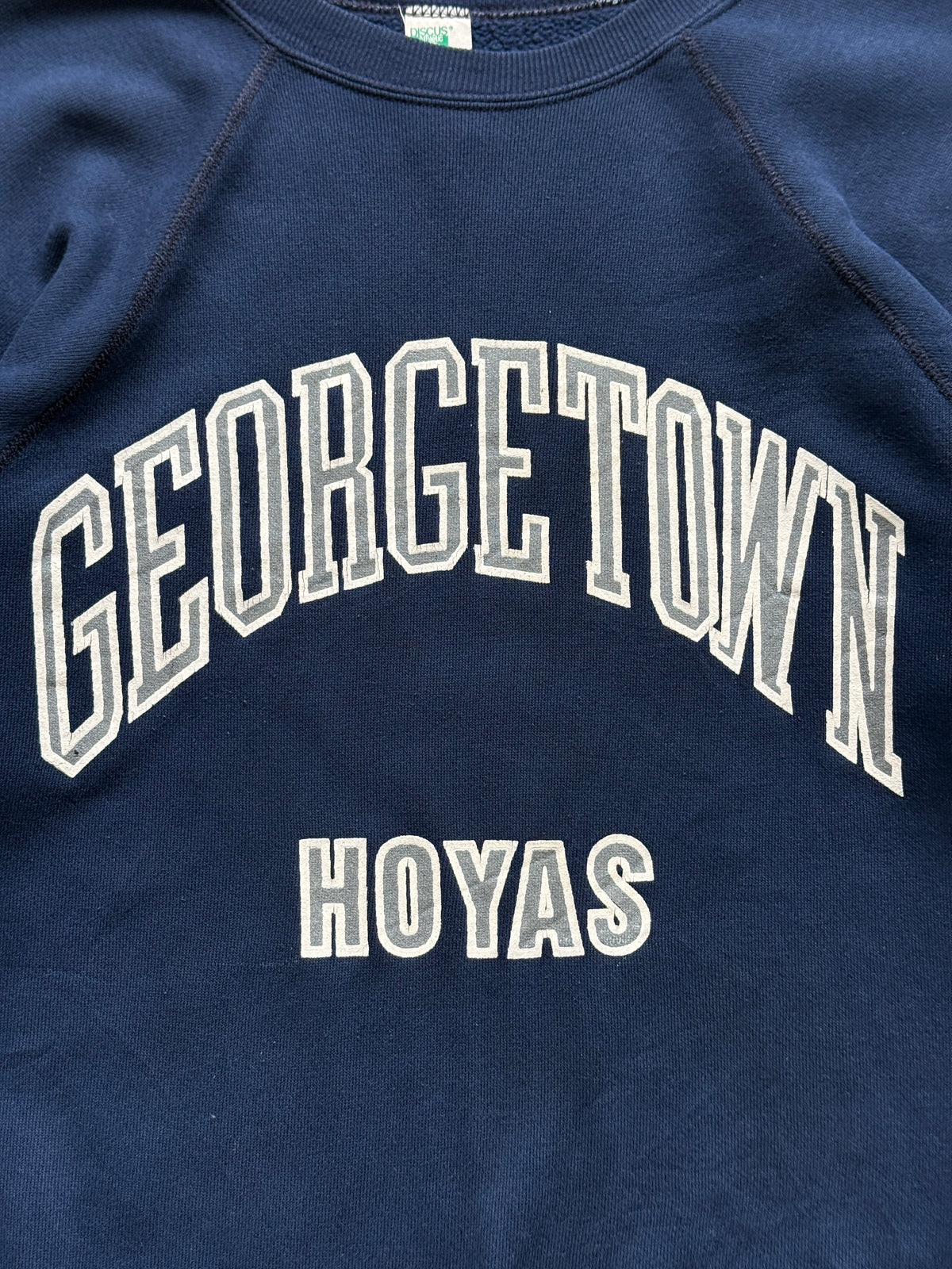 Discus Athletic Georgetown Hoyas Made in USA 80s/90s Vintage Sweatshirt - Large