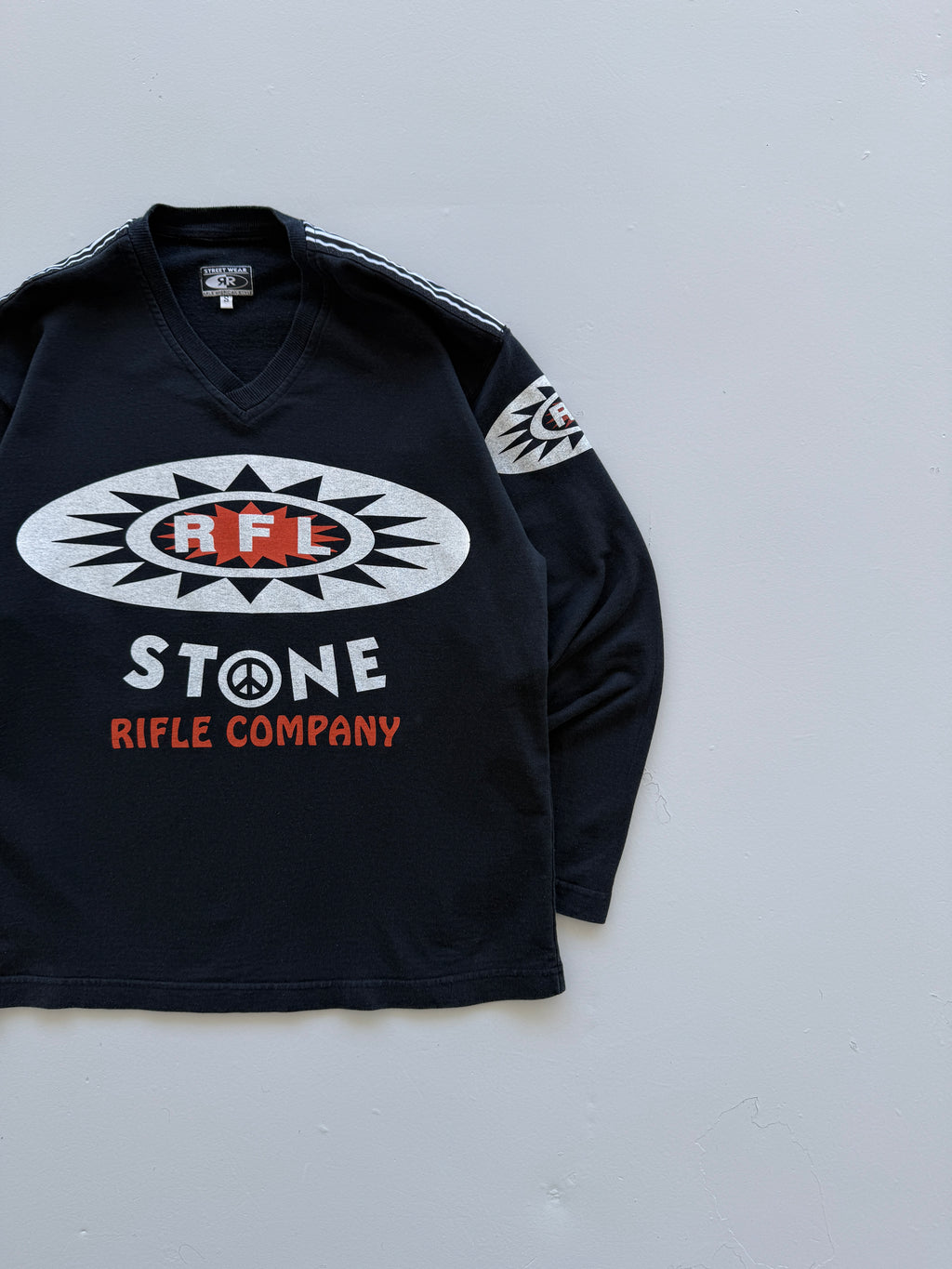 Black Stone Rifle Company 90's Vintage Streetwear Graphic  Sweatshirt - Small