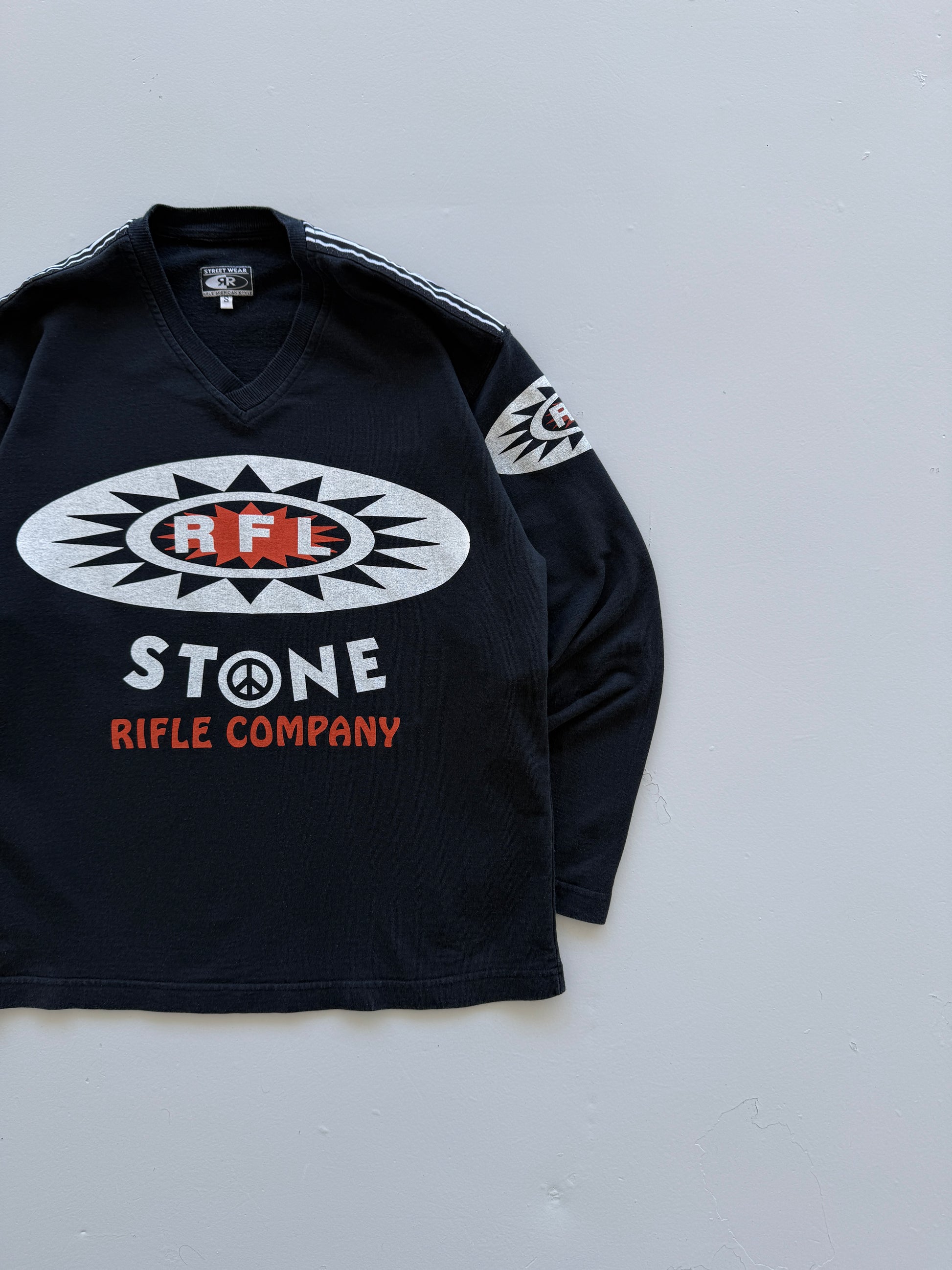 Black Stone Rifle Company 90's Vintage Streetwear Graphic  Sweatshirt - Small