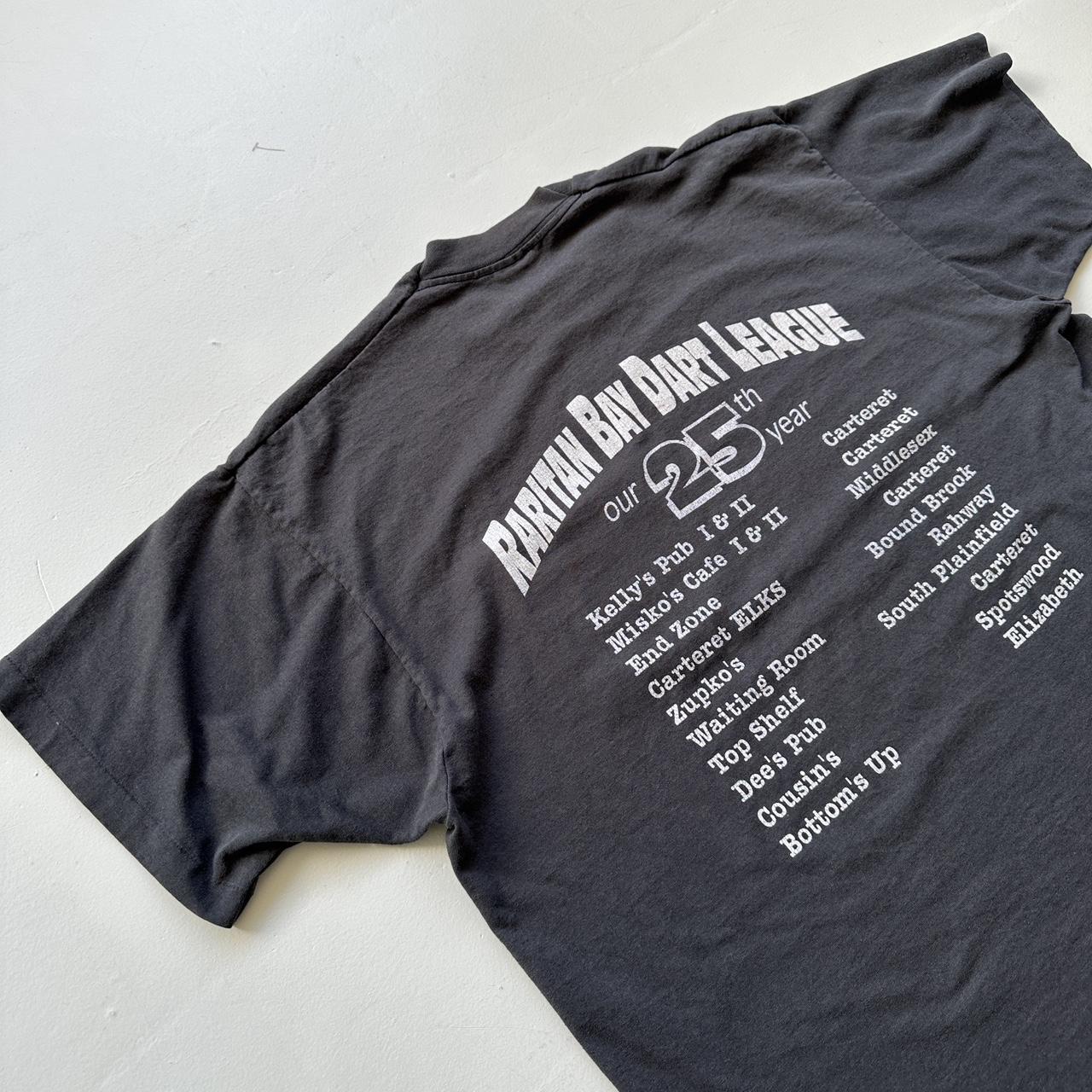 Black 1996 Dart League 90s Vintage T-shirt - XL