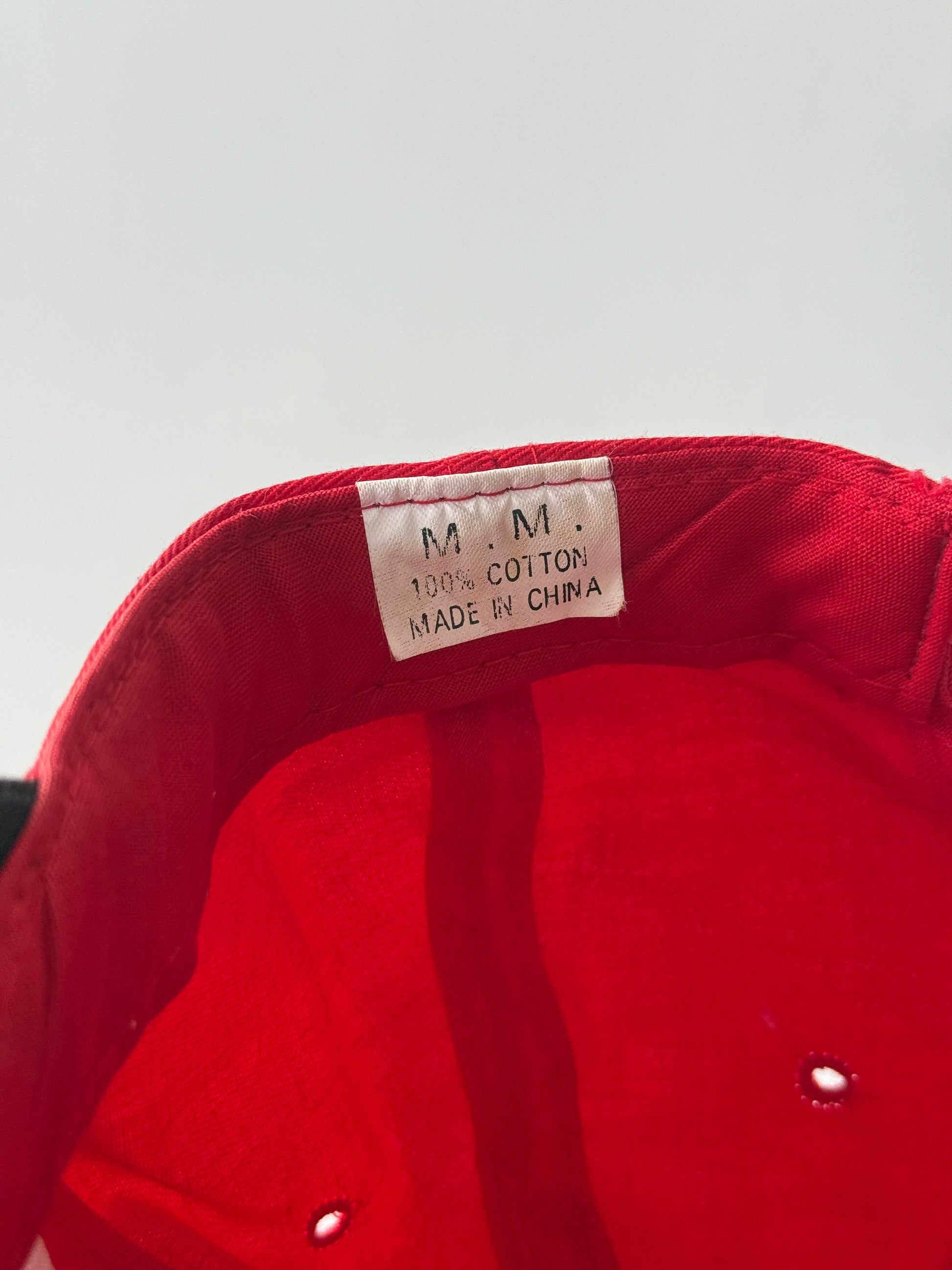 Red / Black Kendall Racing 90's Vintage SnapBack Trucker Cap