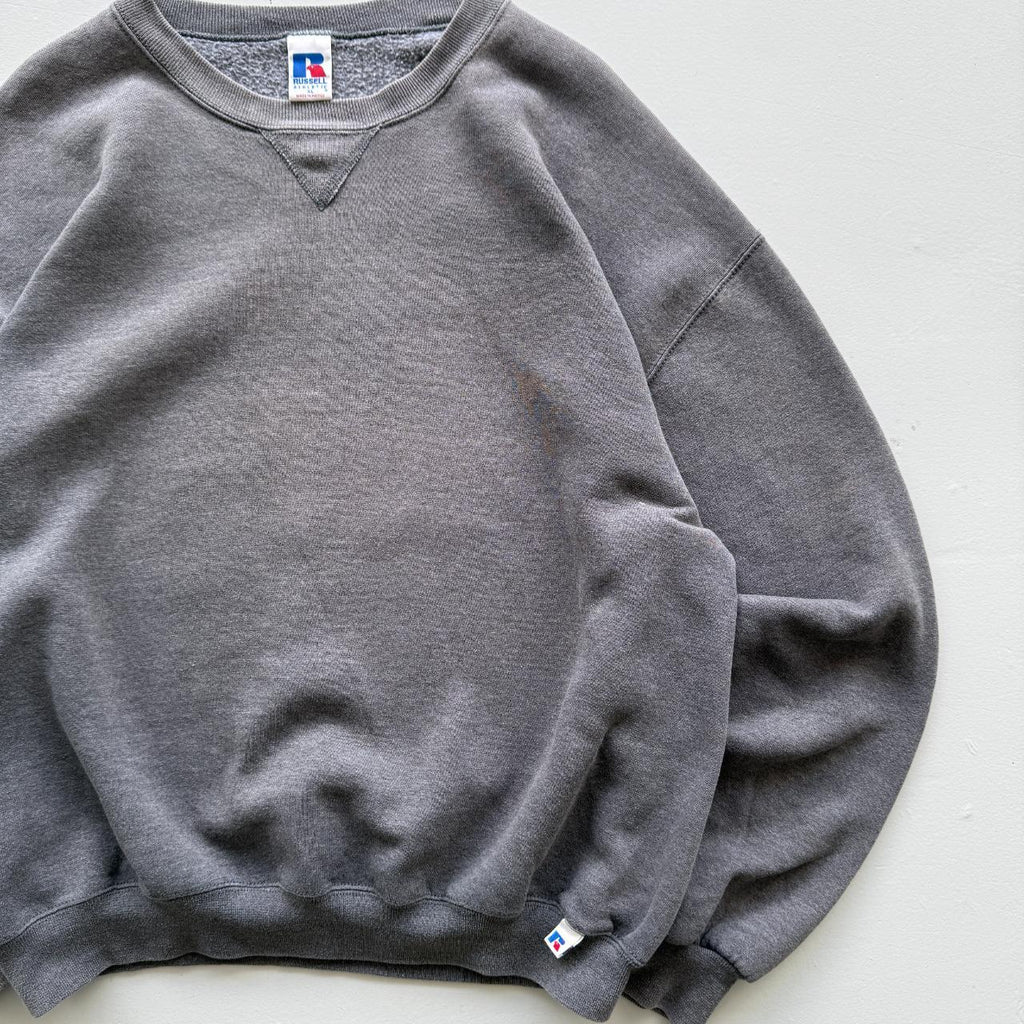 Grey Russell Athletic Boxy Vintage Sweatshirt - XL