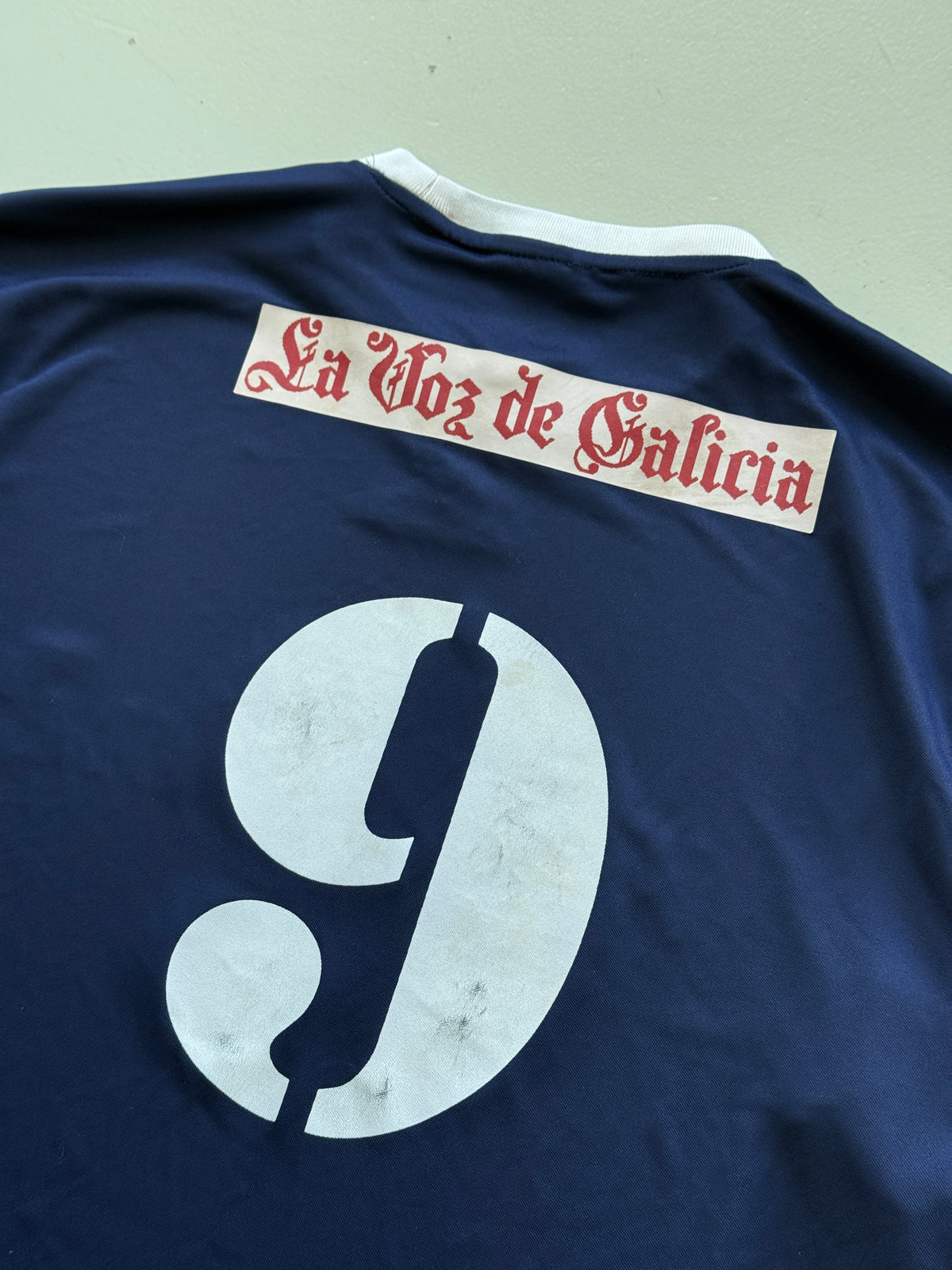 Adidas PlayStation 2 La Voz de Galicia Y2K Football Shirt #9 - Medium