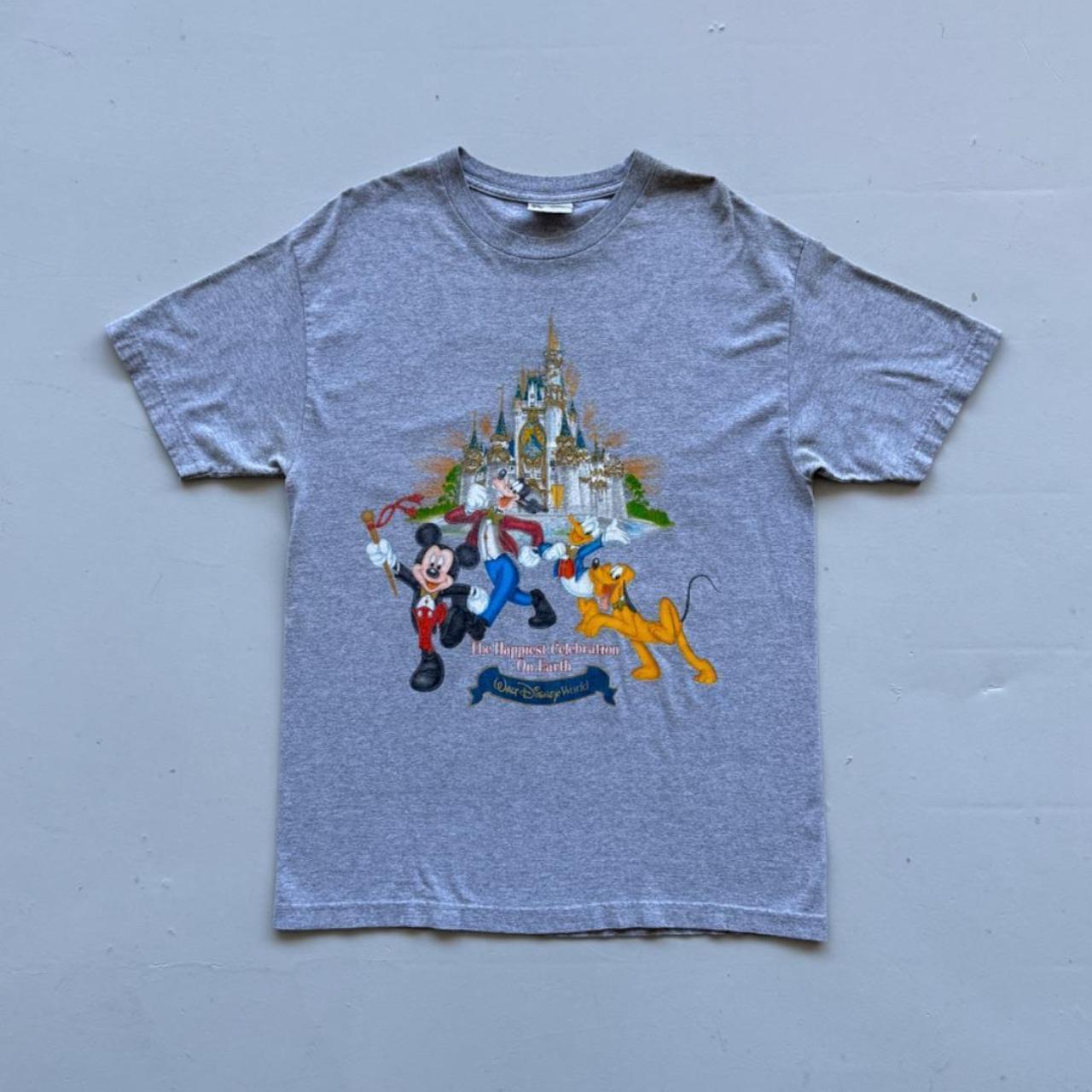 Grey Walt Disney World 00s Vintage Graphic T-shirt - Large