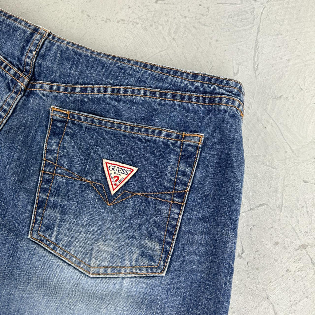 Guess Denim Vintage Mini Skirt - W31 L14 Medium