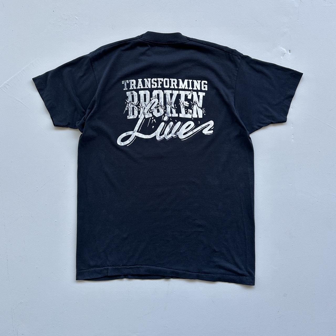 Black Teen Challenge Bahamas 90s Vintage T-shirt - Medium