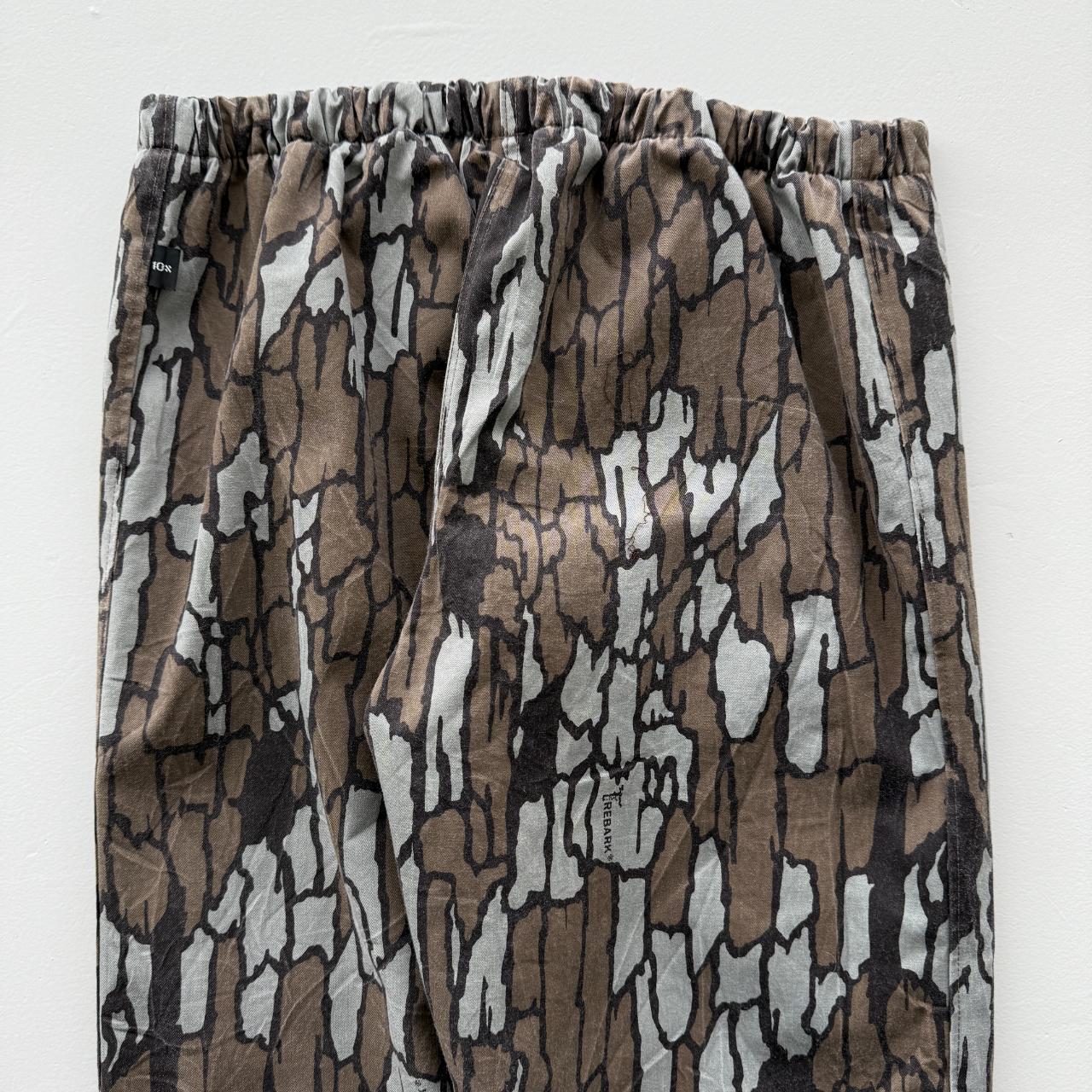 Tree Bark Gortex Camo 90s Cargo Pants - 36" x 30"