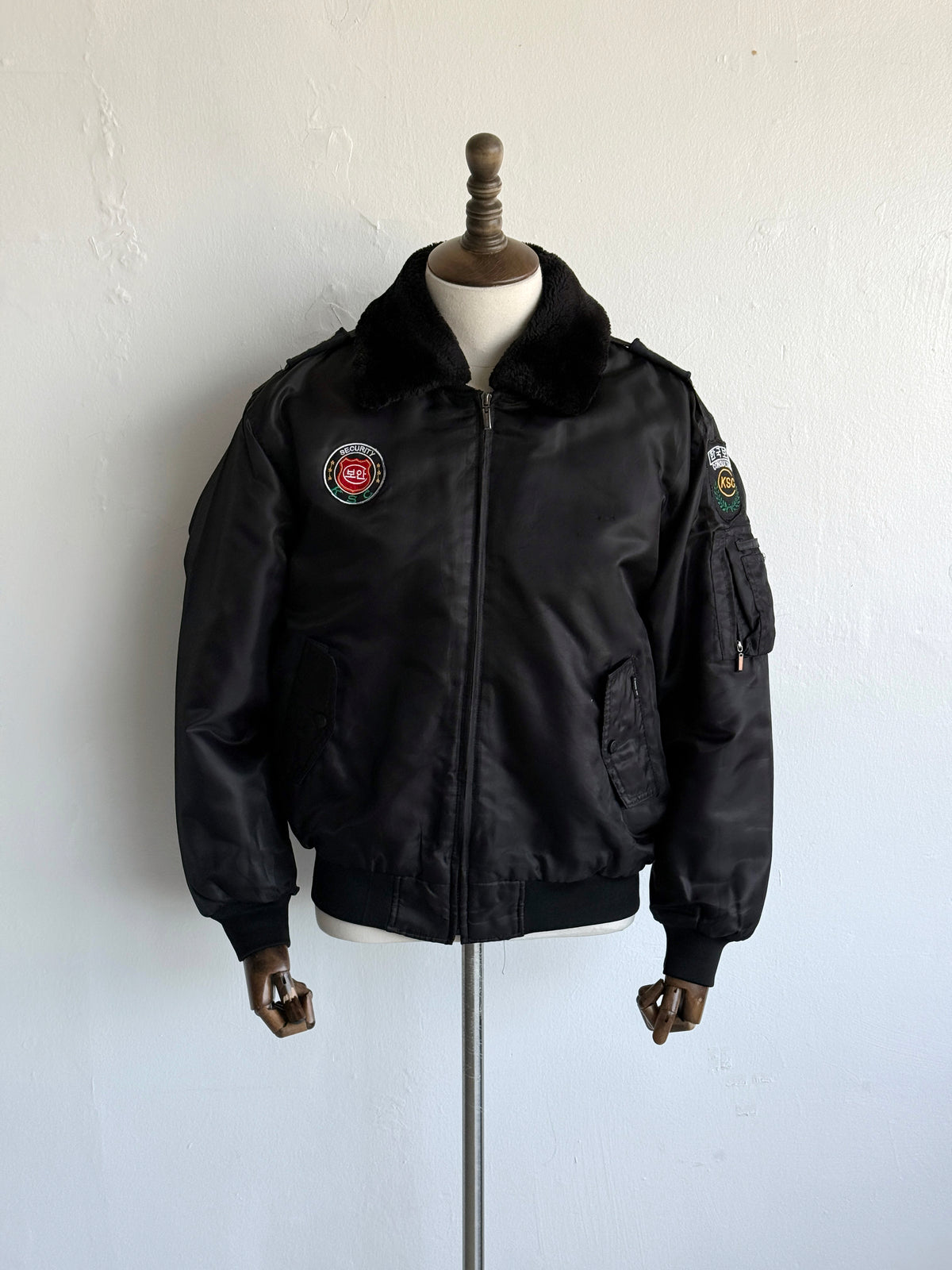 Kyung Shin Korean Security Vintage Bomber Jacket