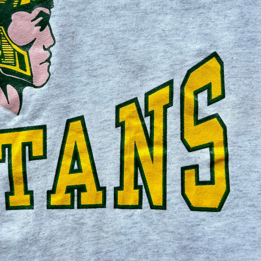 Grey Damien Spartans University Vintage 90's T-shirt - XL