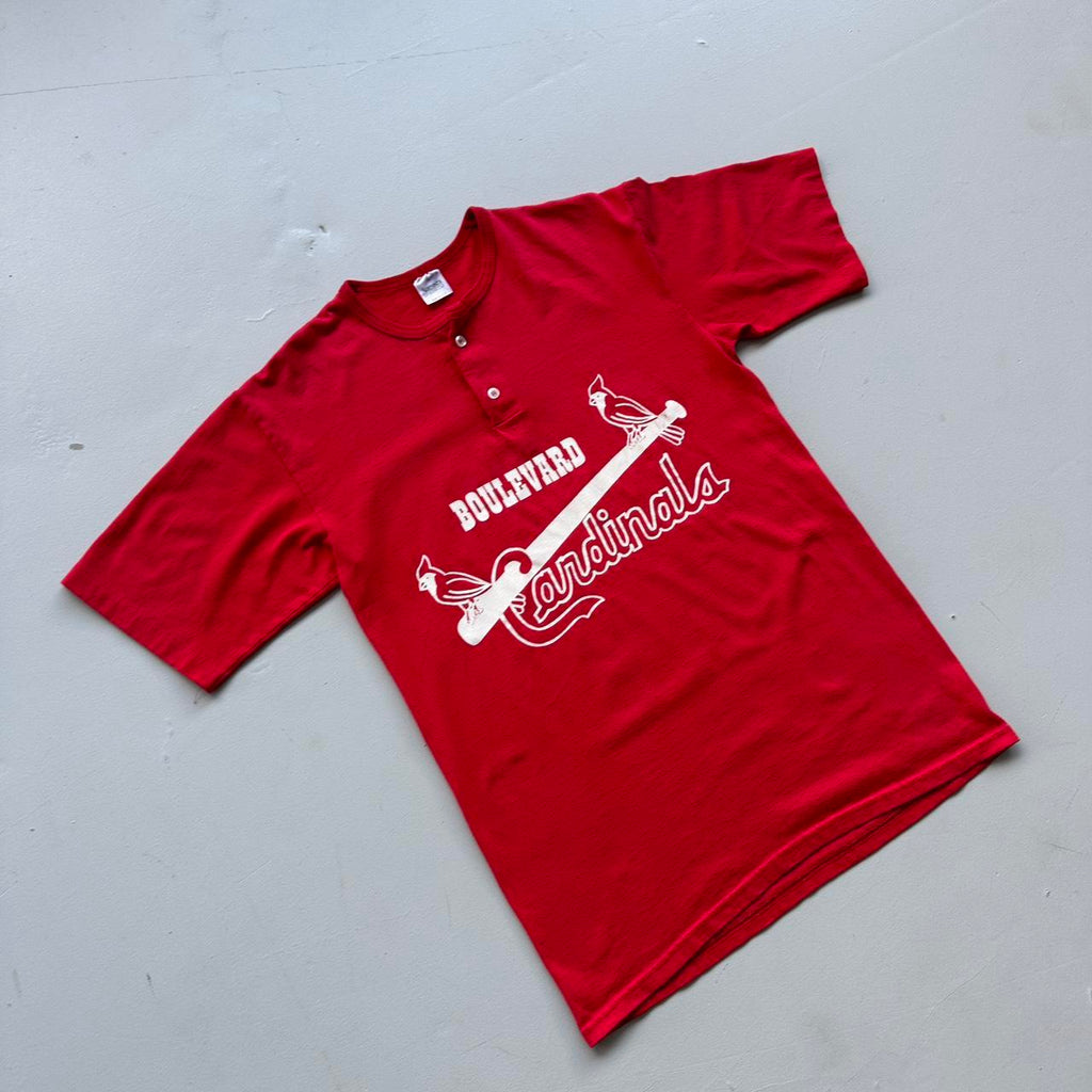 Red Boulevard Cardinals 80s Vintage T-shirt - Medium