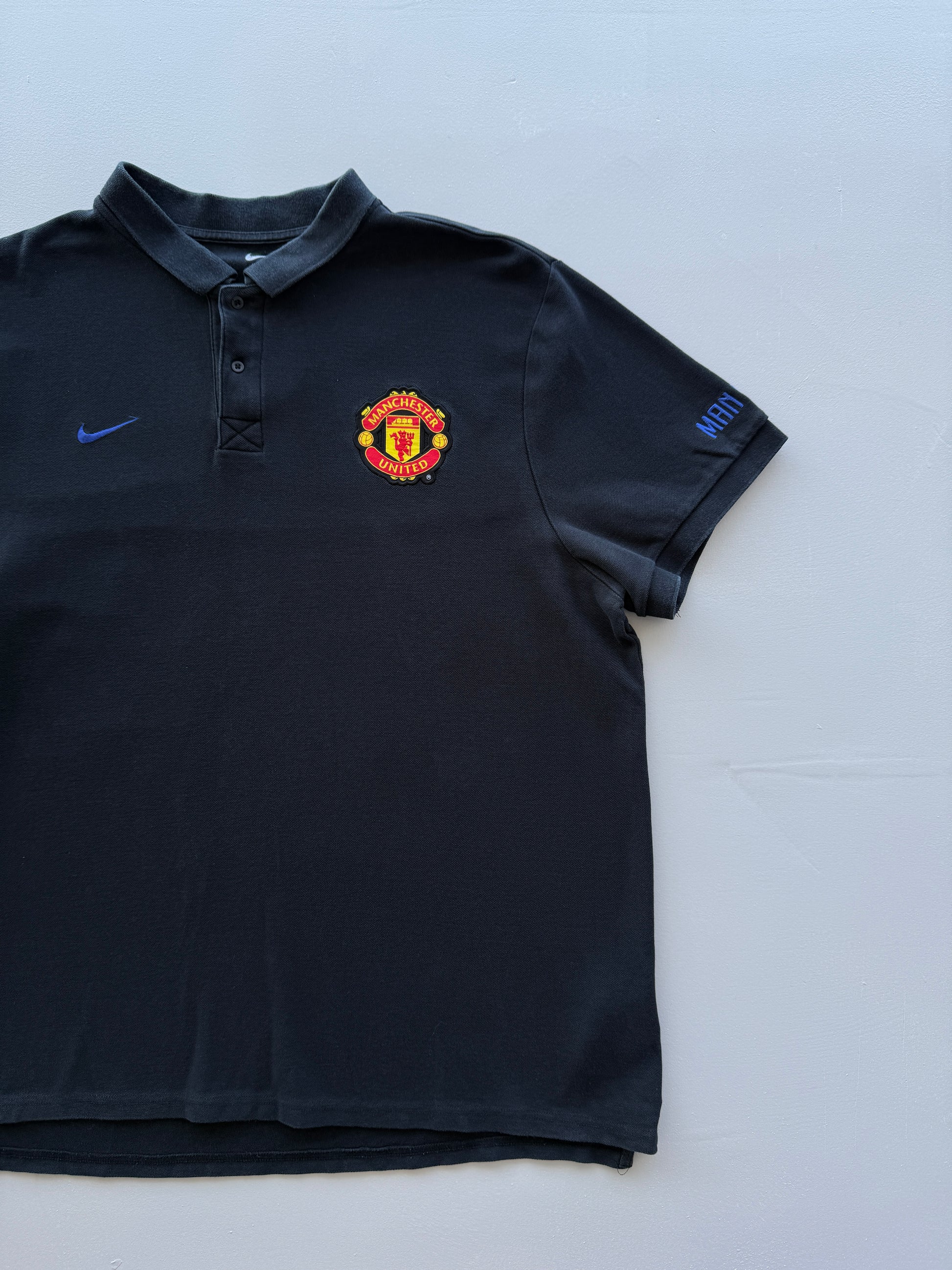 Nike Manchester United Vintage Polo Shirt - XL