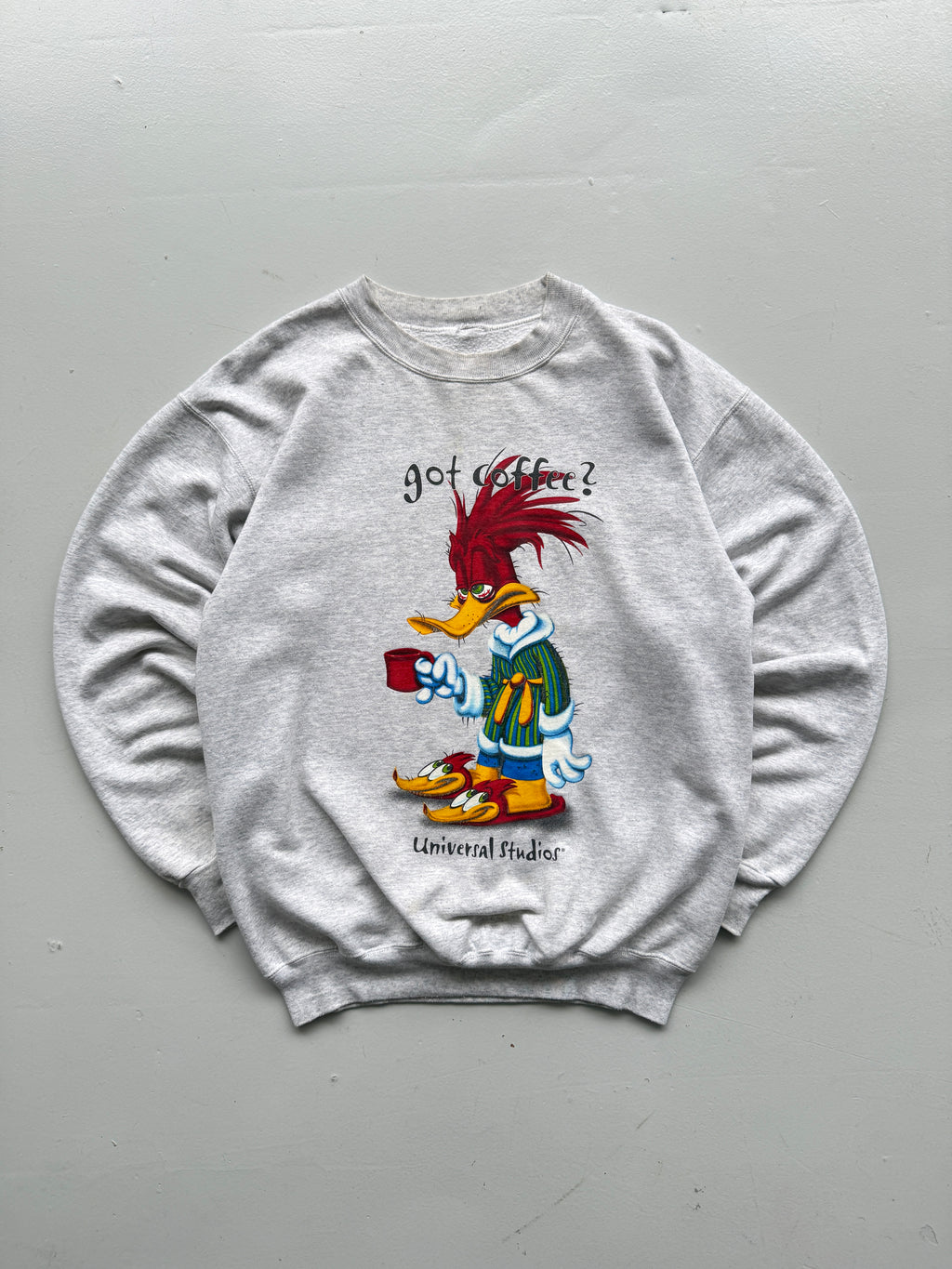 Woody Woodpecker Universal Studios 90's Vintage Sweatshirt - size Medium