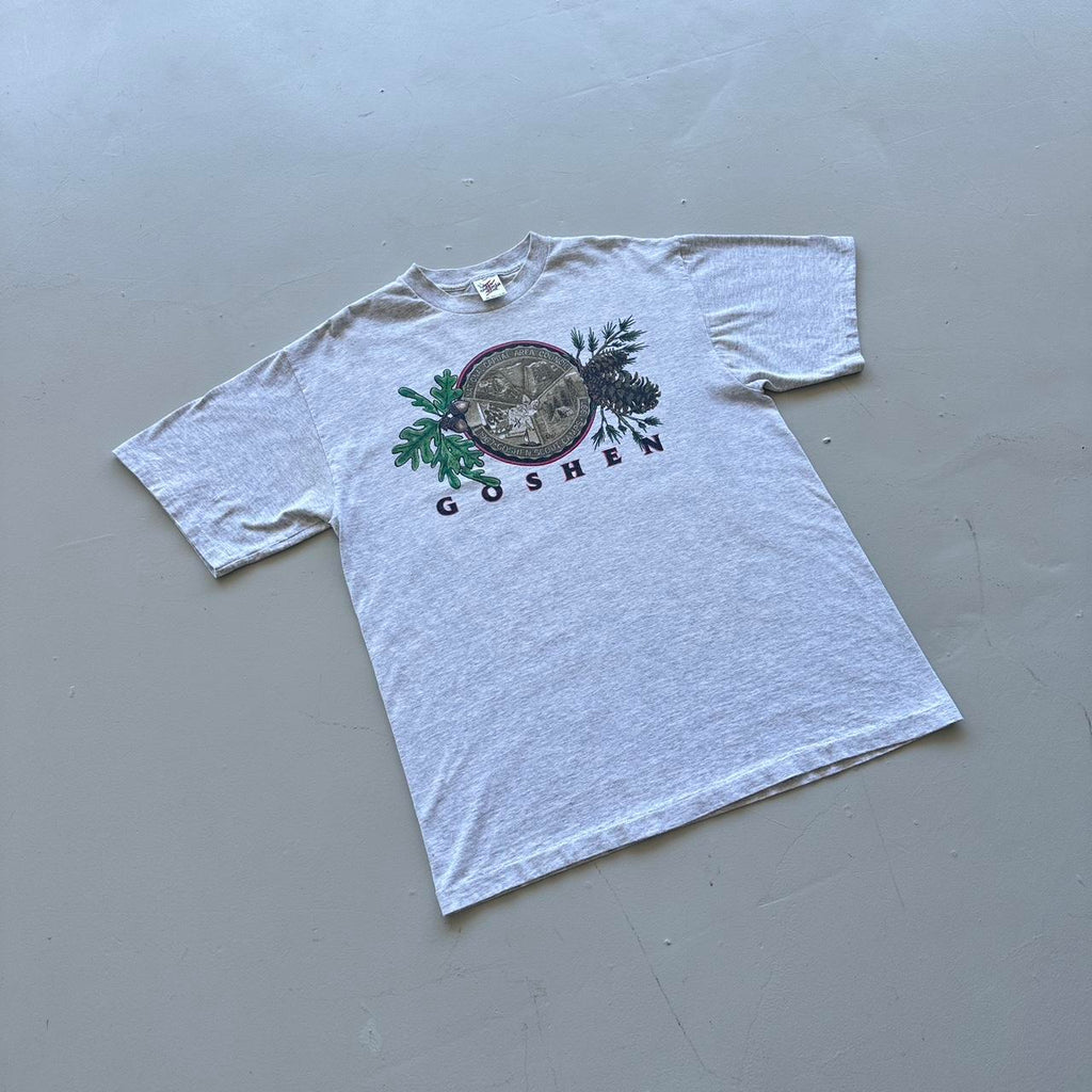 Grey Goshen Boy Scouts 90s Vintage T-shirt - XL
