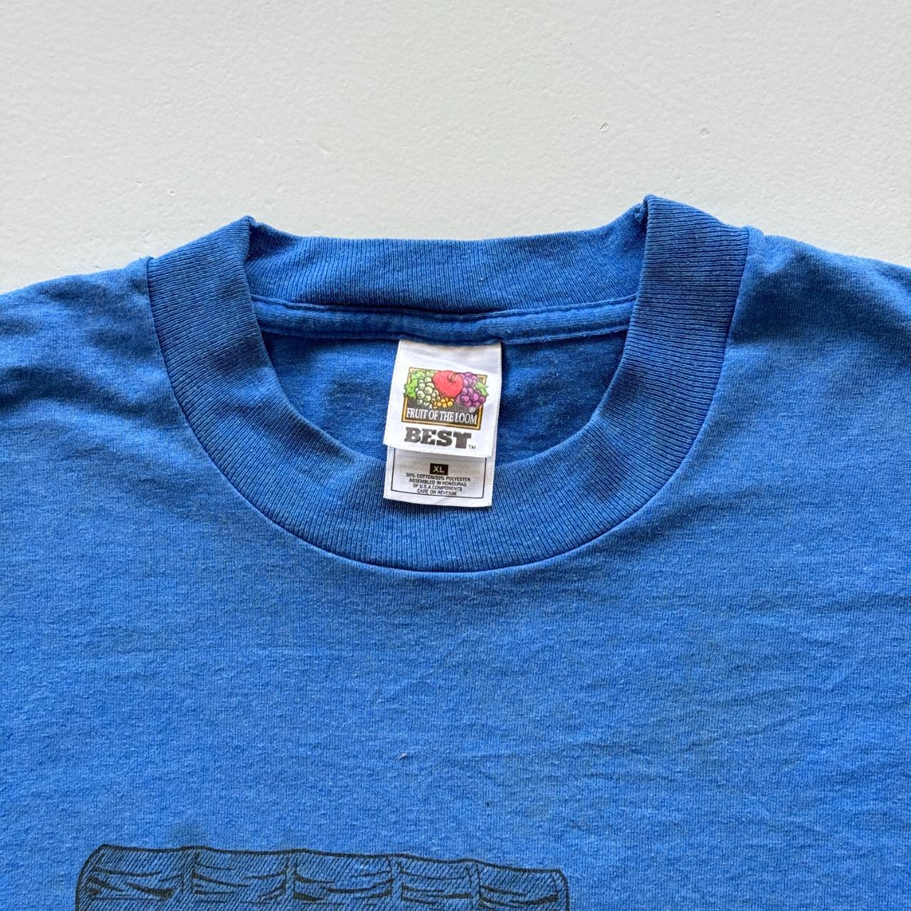 Blue Wisconsin Dells Vintage 90s T-shirt - XL