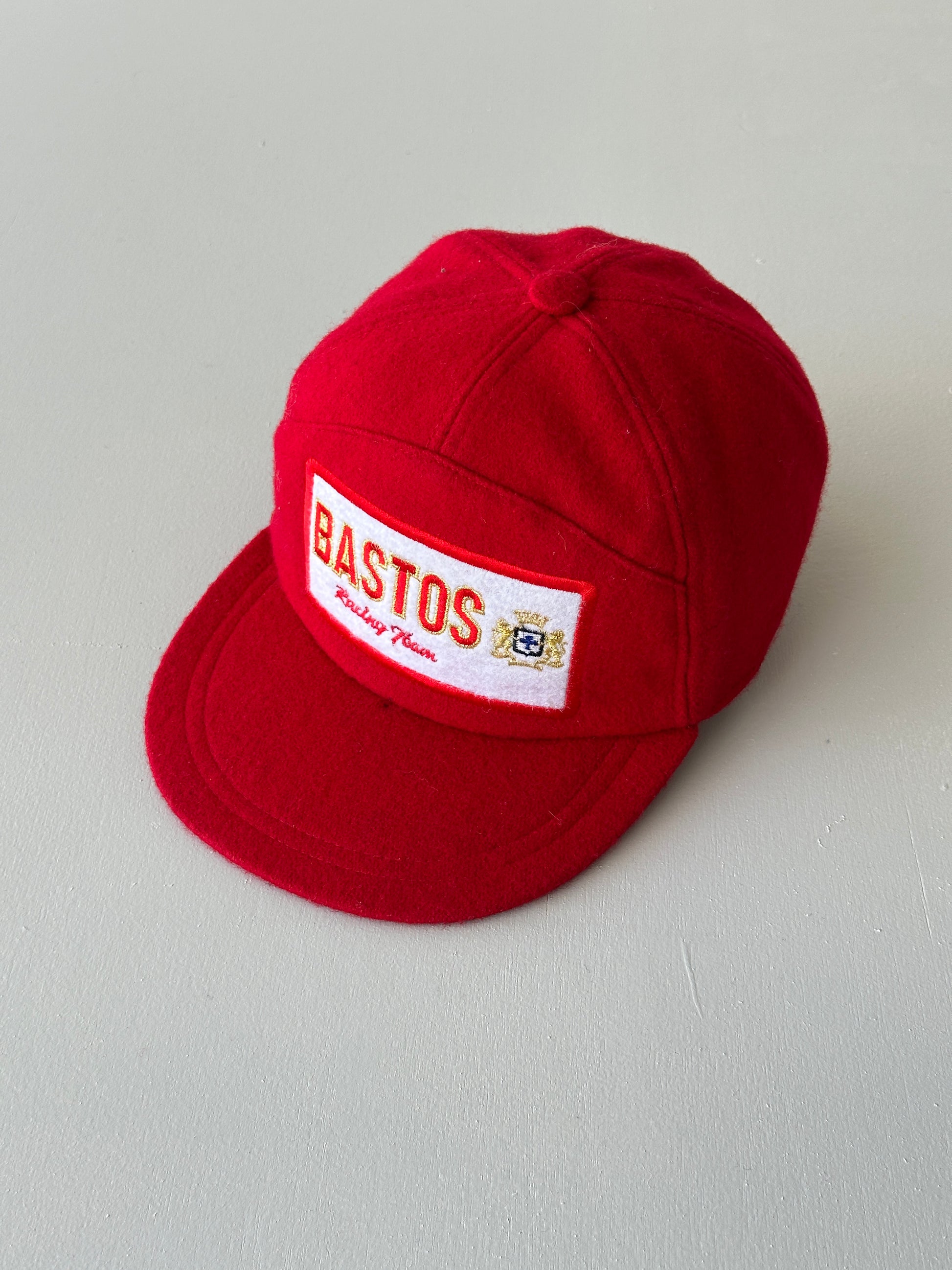 Red Bastos Racing Team 80's Vintage SnapBack Trucker Cap