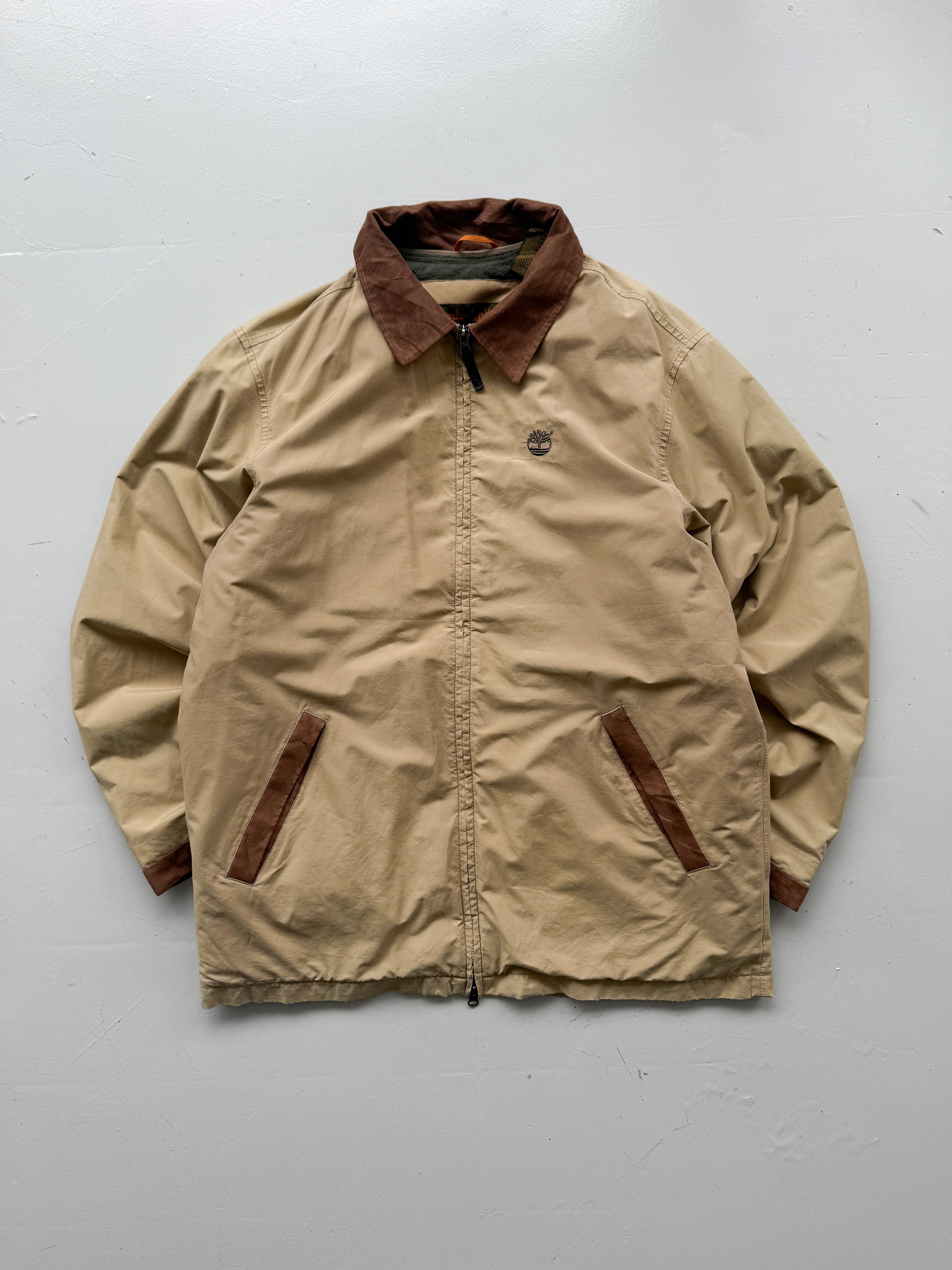 Brown Timberland 00's Vintage Barn Jacket - Large