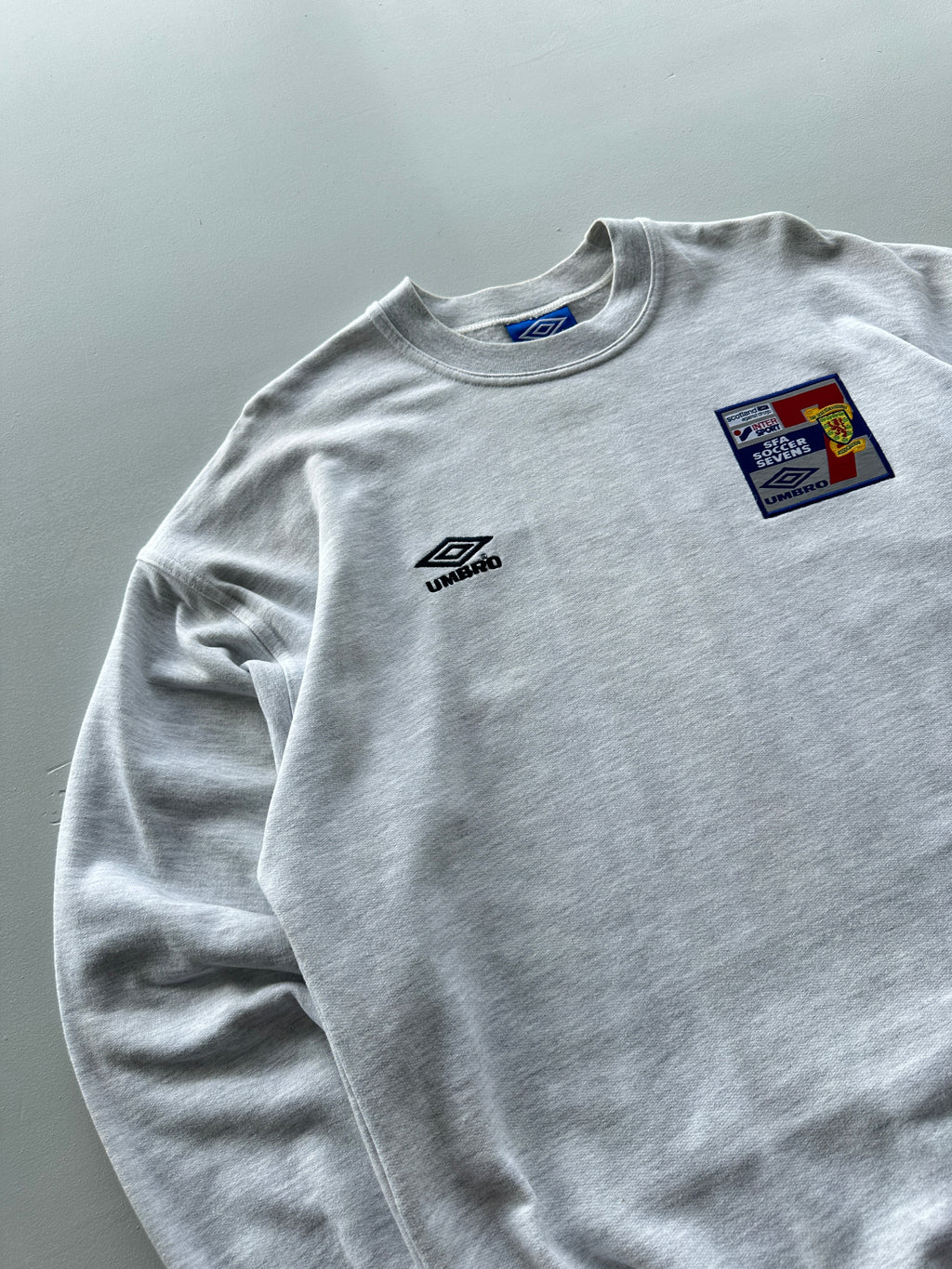 Umbro SFA Soccer Sevens Scotland 90's Vintage Sweatshirt - XL